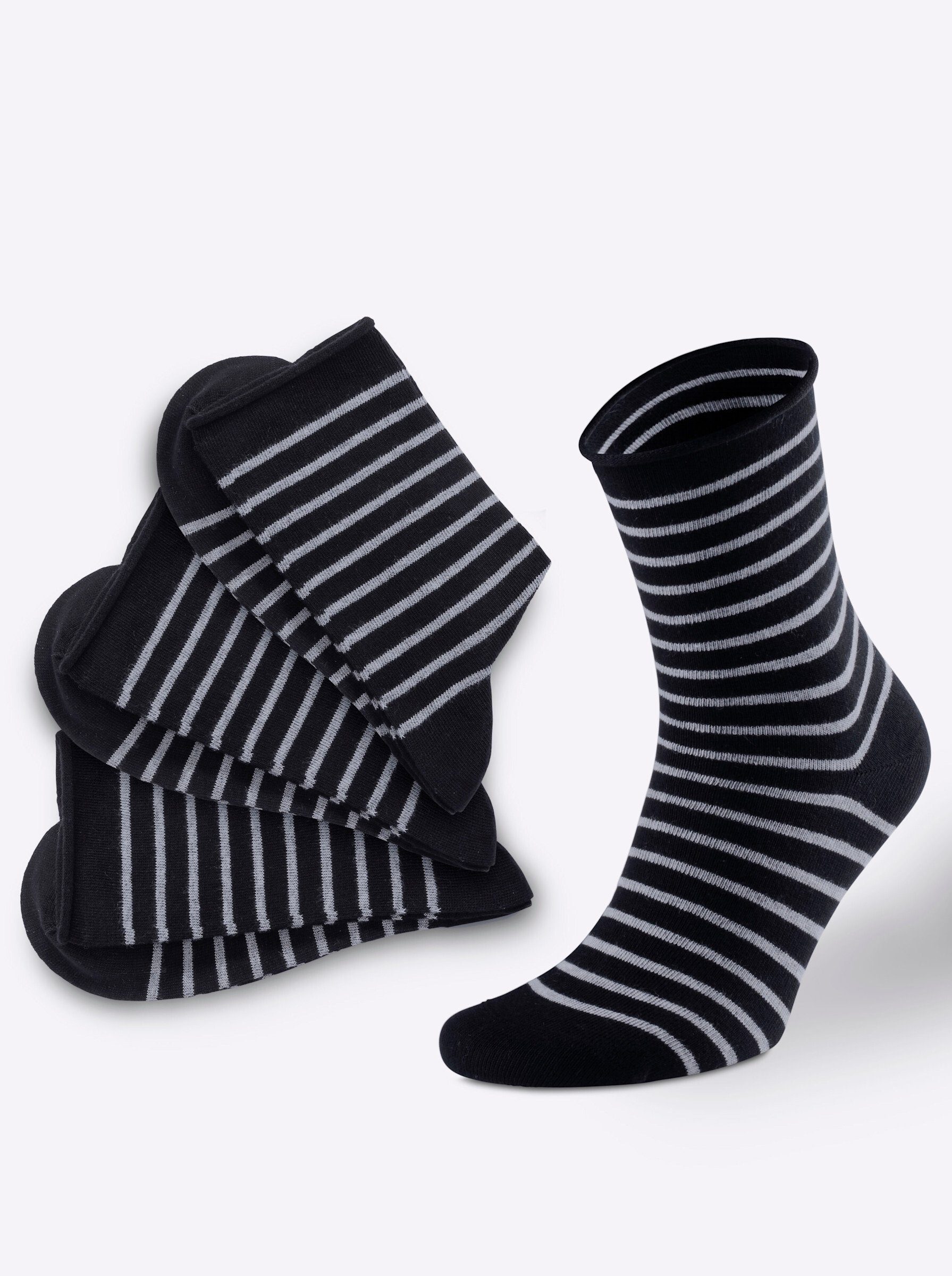 Witt Freizeitsocken Damen-Socken . (3-Paar)