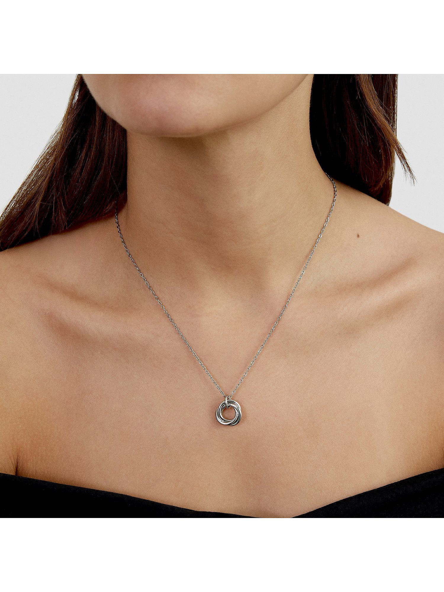 s.Oliver Silberkette S.Oliver Damen-Kette Edelstahl