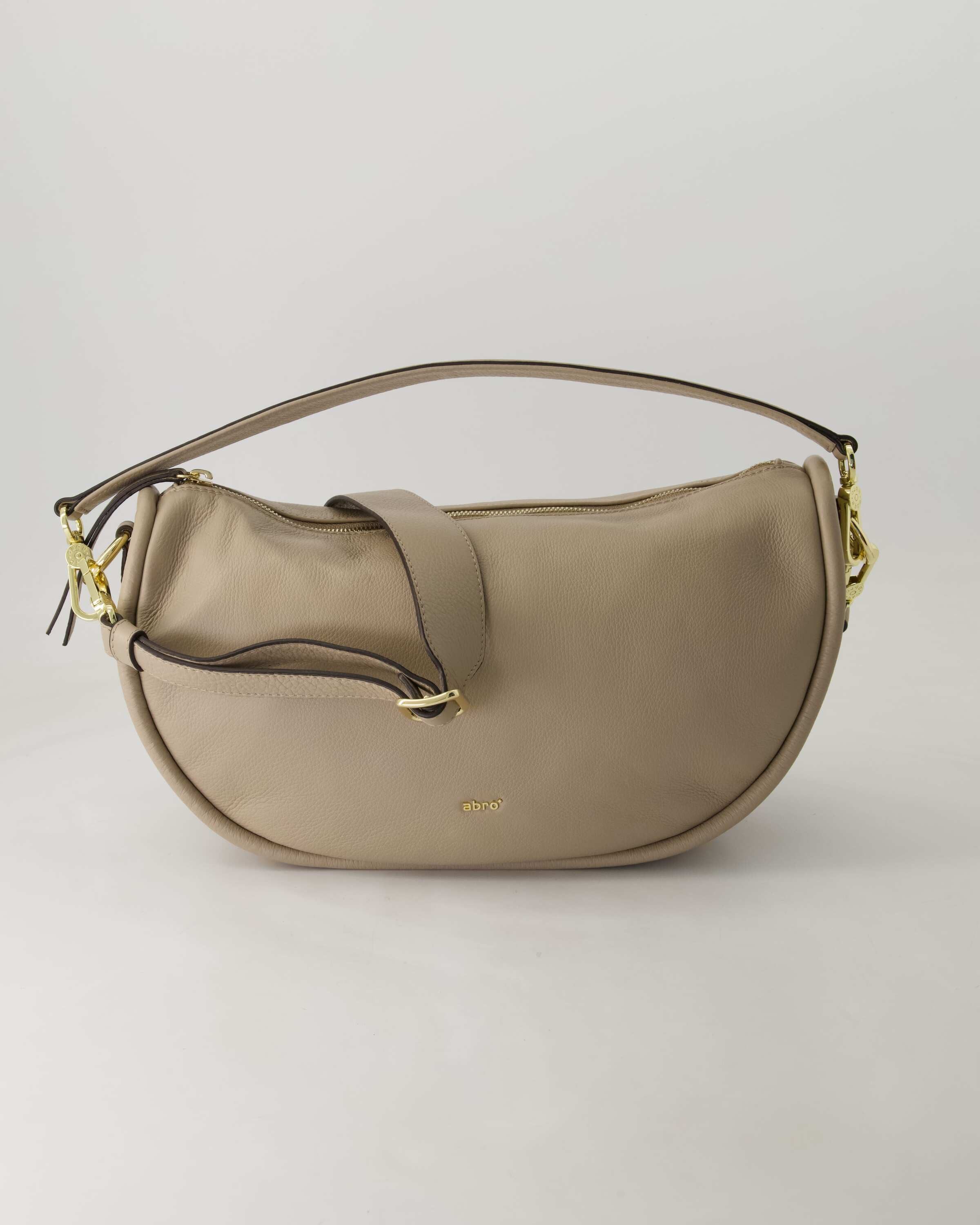 Abro Handtasche Beutel Willow, Obermaterial: Leder