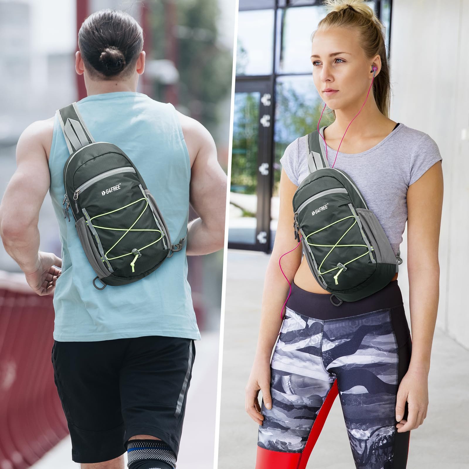 G4Free Trekkingrucksack (1-tlg), Unisex-Schultertasche mit RFID-Abschirmung günstig online kaufen