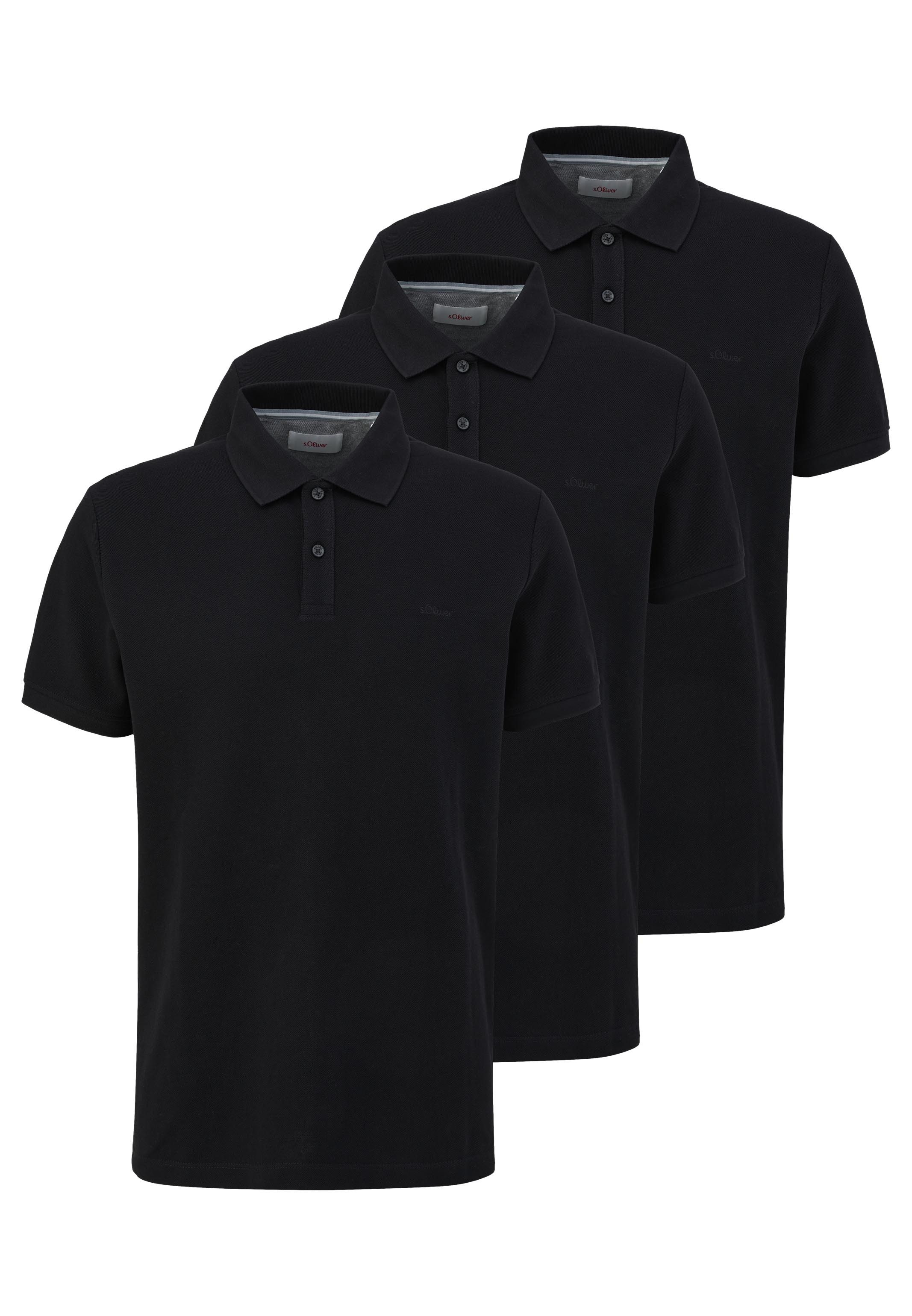Poloshirt 3er Pack Basic
