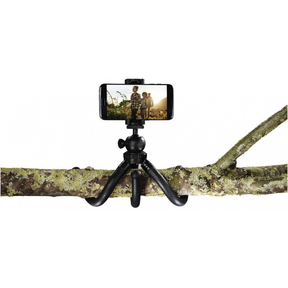 Hama Hama FlexPro Stativ 27cm für Smartphone und Fotokamera. Ministativ (Flexibles Stativ für Smartphones und GoPro)