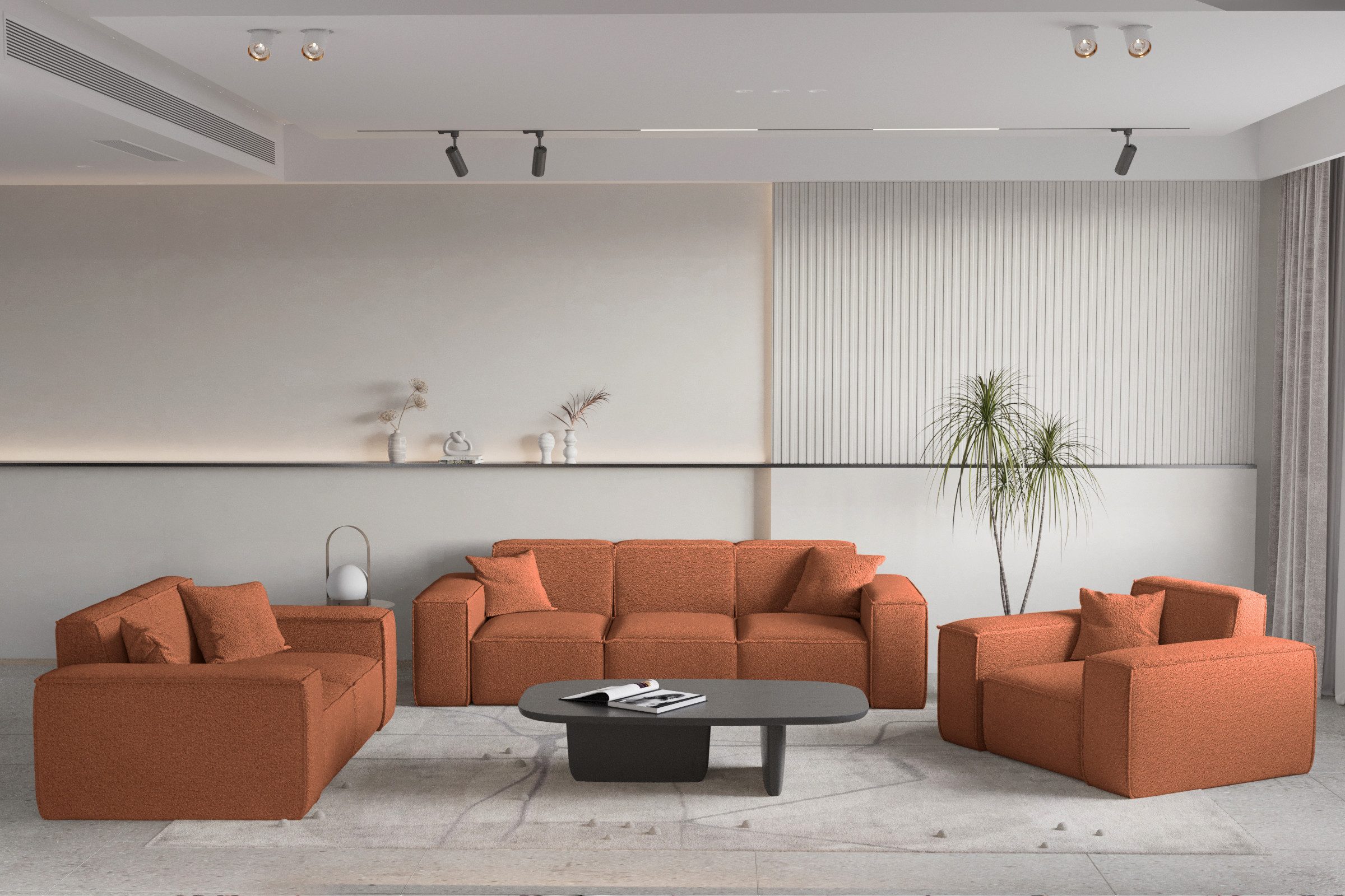 Fun Möbel Polstergarnitur Sofaset Designersofa CELES günstig online kaufen