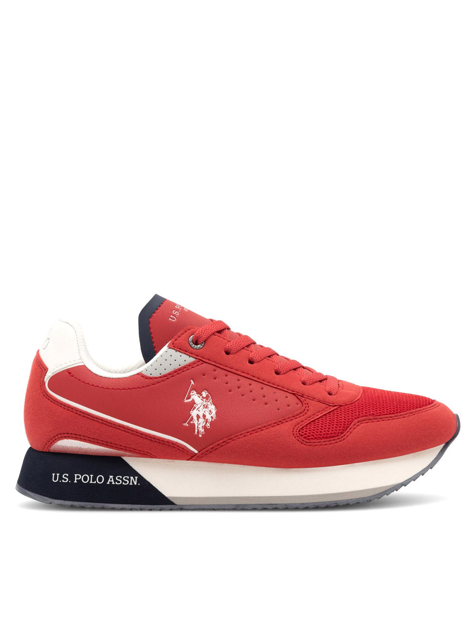 U.S. Polo Assn. U.S. Polo Assn. Sneakers Herren NOBIL003G Rot Sneaker günstig online kaufen