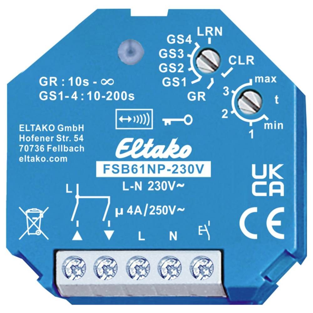 Funkaktor Beschattungselemente und Rollladen Smart-Home-Steuerelement