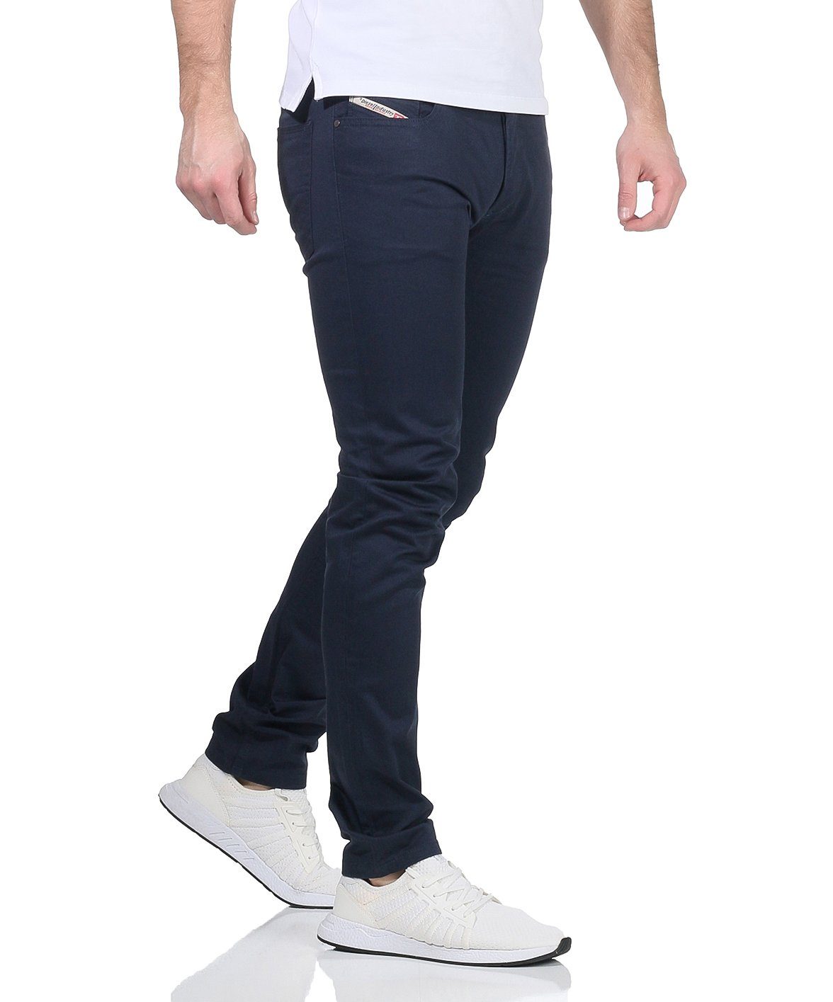 32 Diesel Hose, Diesel Skinny-fit-Jeans Länge: Herren inch Sommer, R-TROXER-A 5-Pocket-Style, Einheitsgröße Navy Skinny-fit-Jeans