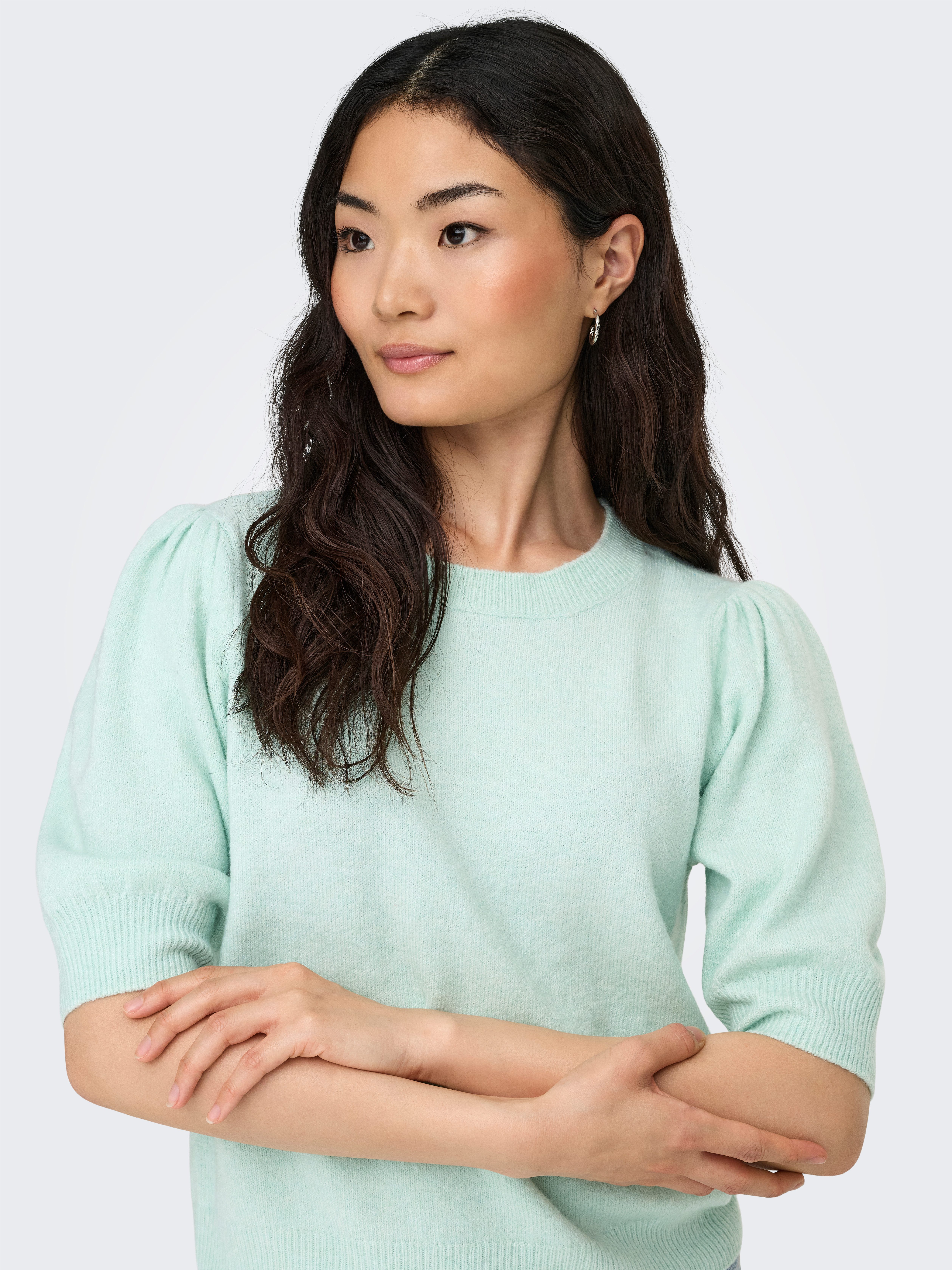 ONLY Strickpullover ONLRICA LIFE 2/4 PULLOVER KNT NOOS Materialmix günstig online kaufen