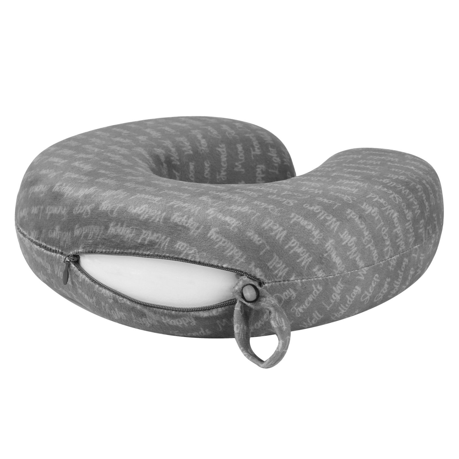 Wellgro Nackenkissen Nackenkissen mit abnehmbarem Bezug