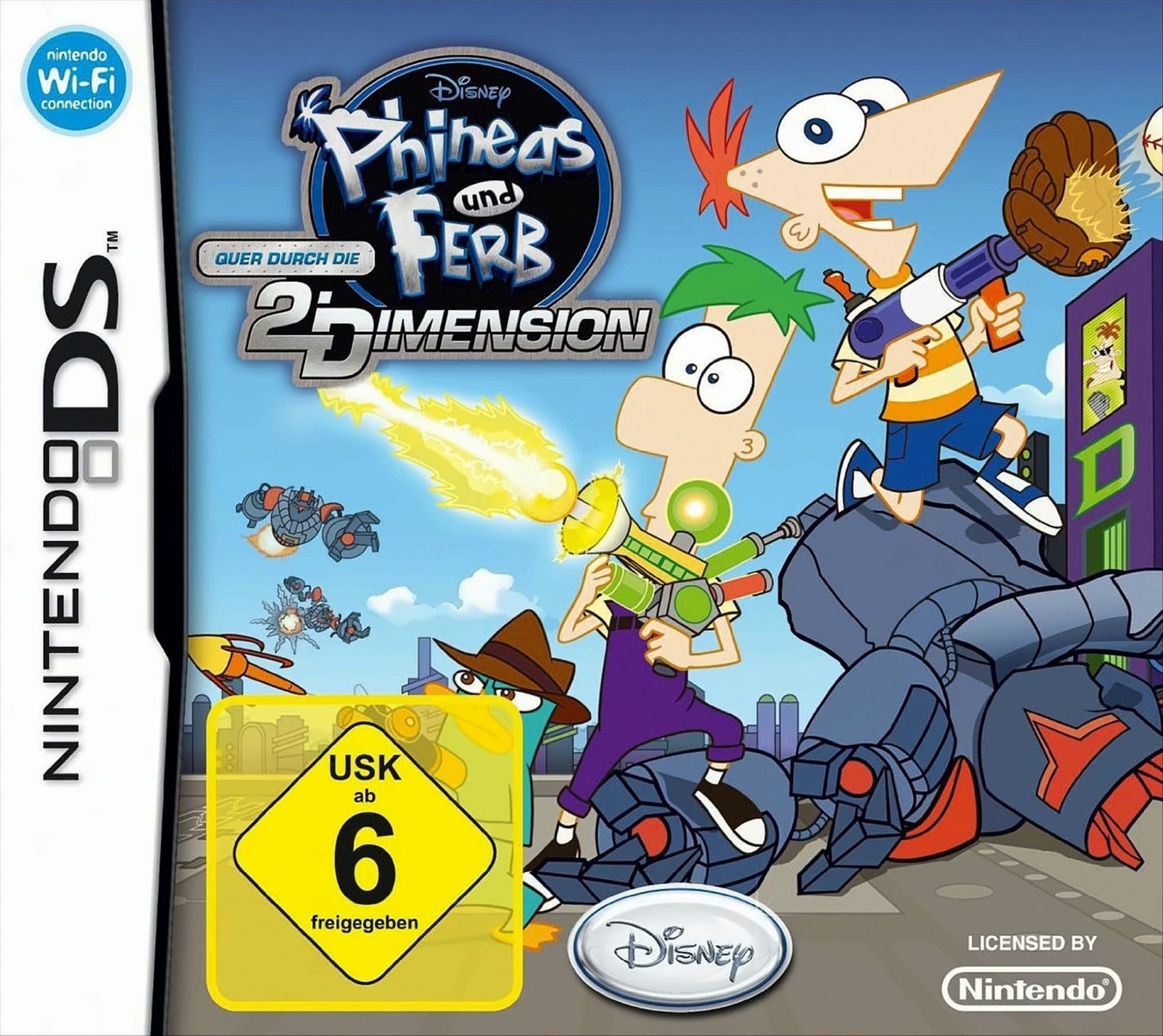 Phineas und Ferb: Quer durch die 2. Dimension Nintendo DS