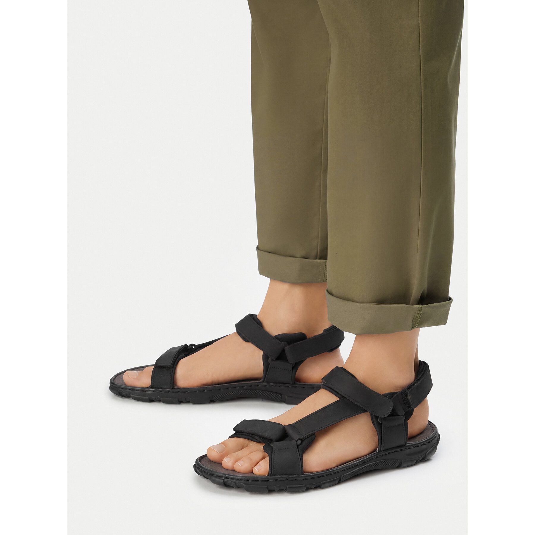 LASOCKI Lasocki Herren-Sandalen Schwarz Sandale