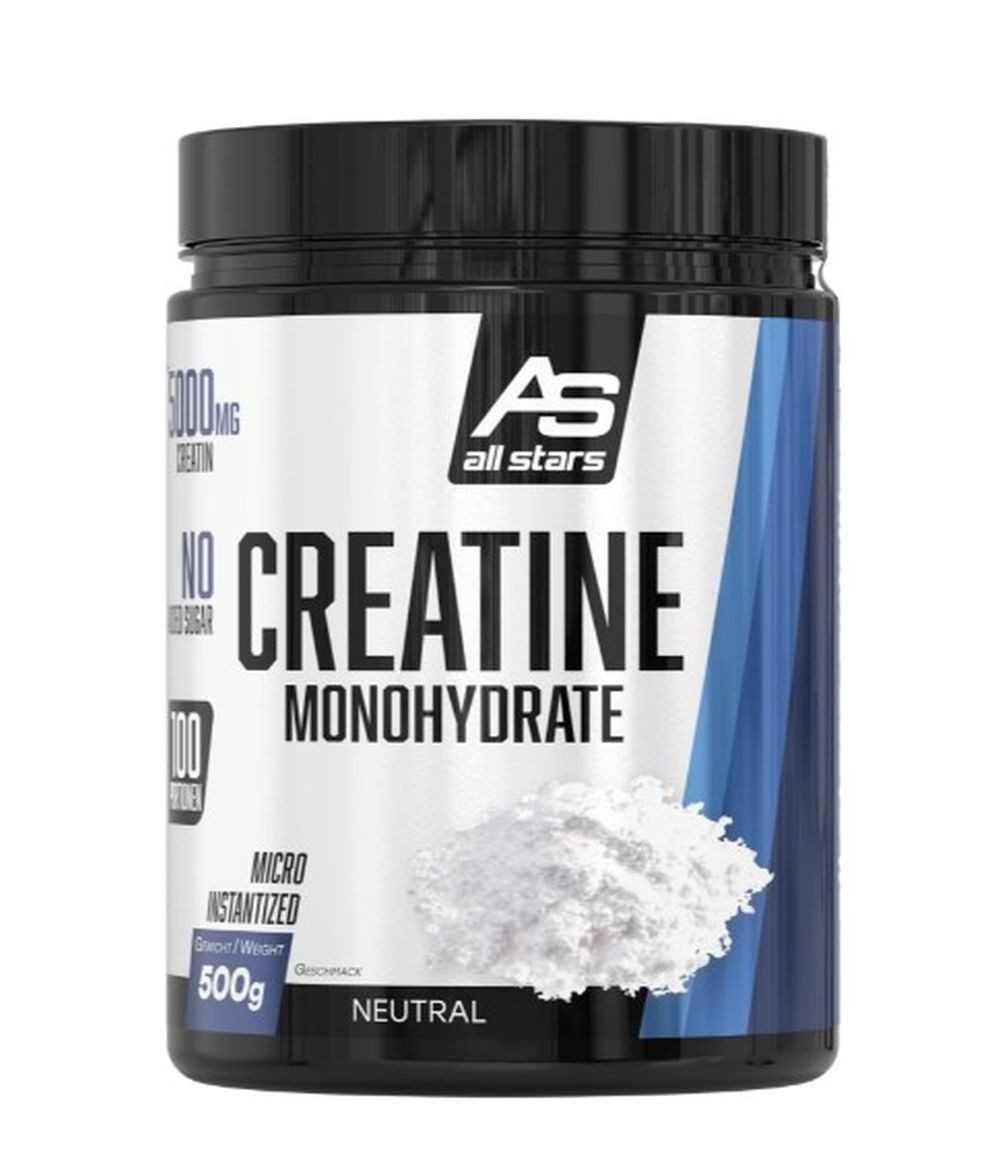 All-Stars All Stars Creatine Monohydrate – 500 g Neutral Pulver