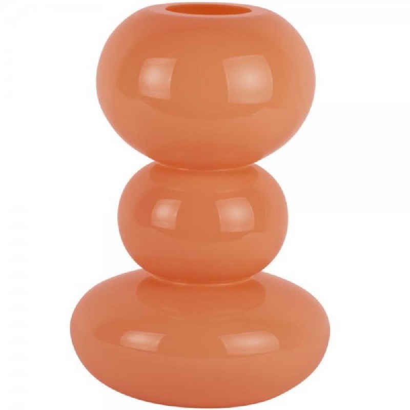 Present Time Dekovase Vase Bubbles Glas Soft Orange (Large)