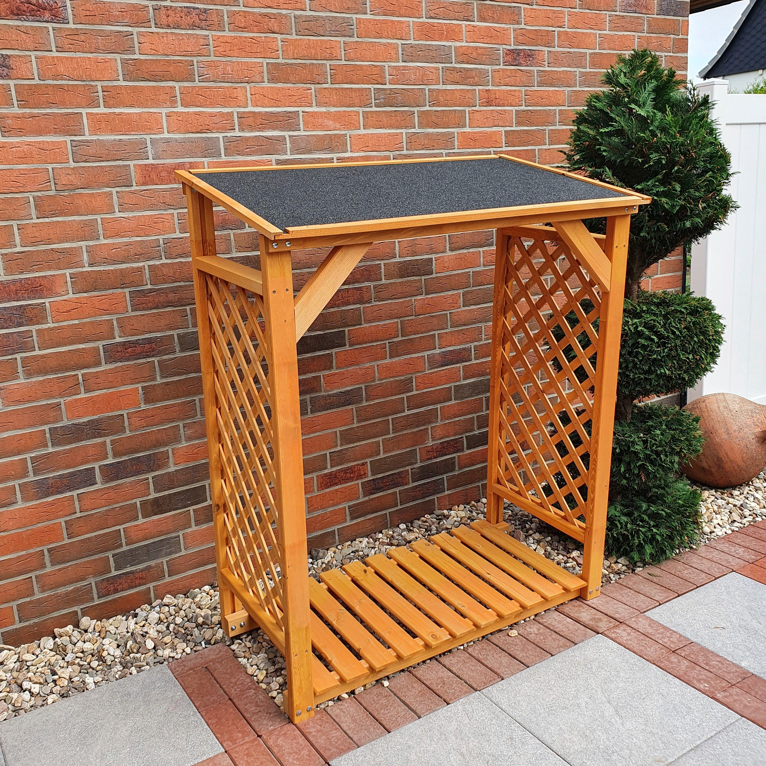 promadino Kaminholzregal Speyer, BxTxH:119,5x68x148 cm günstig online kaufen
