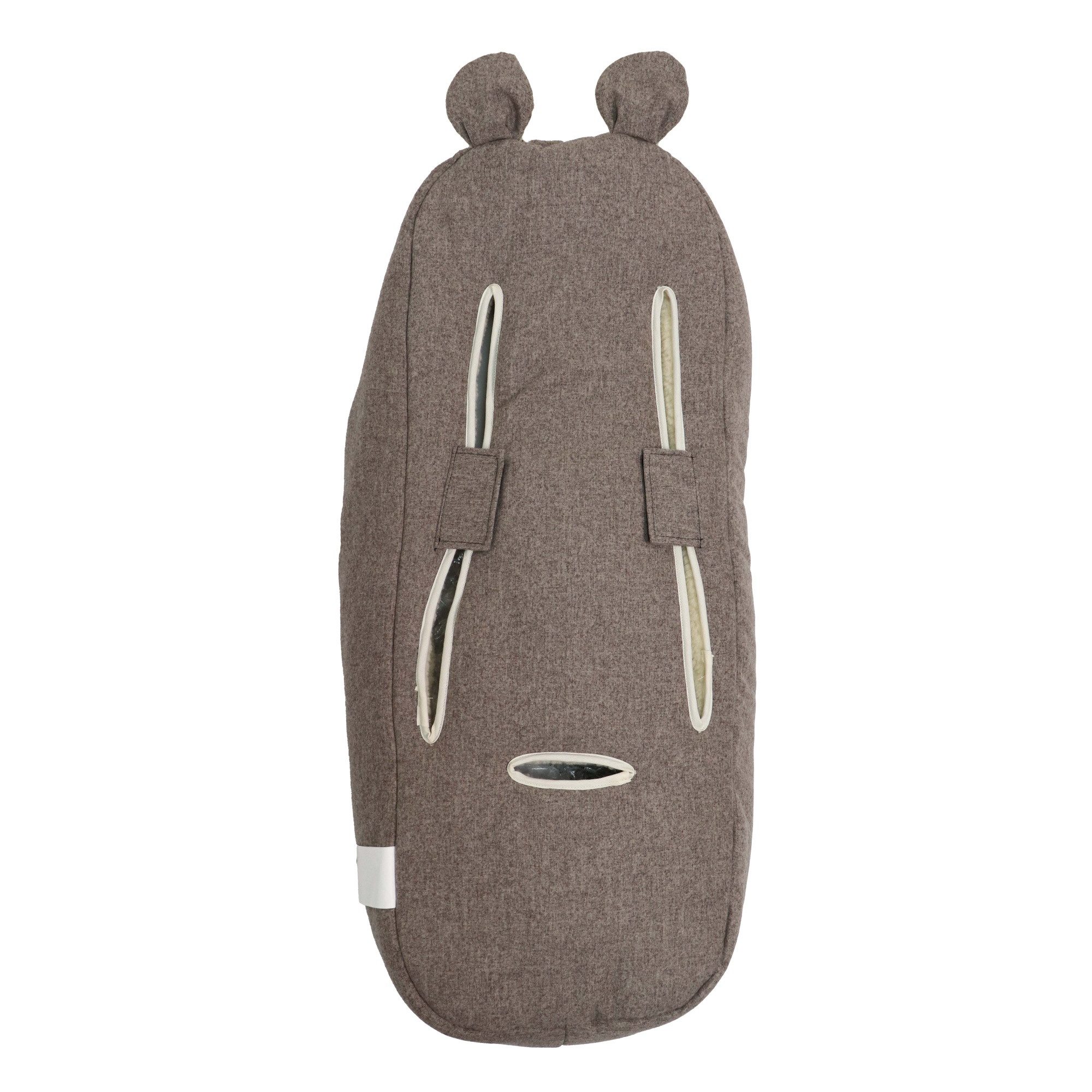 Kaiser Fußsack Hoody Maus Wool, Babyschalenfußsack