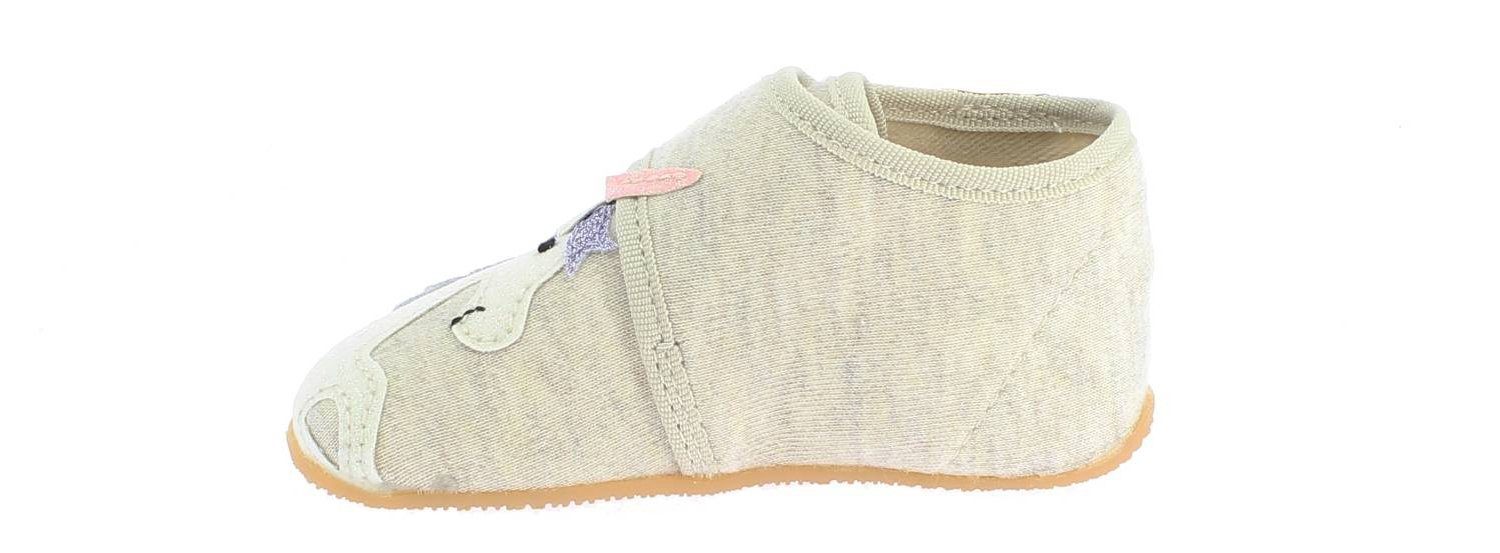 Living Kitzbühel Living Kitzbühel Babyklett Einhorn & Regenbogen Natur Klettschuh