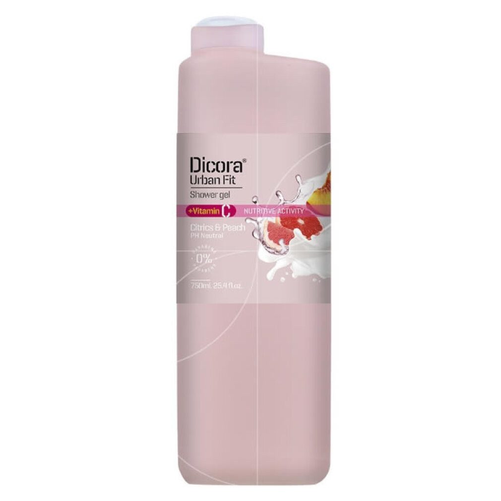 DICORA Körperpflegemittel Uf Pflegendes Gel Citri&Pfirsich 750