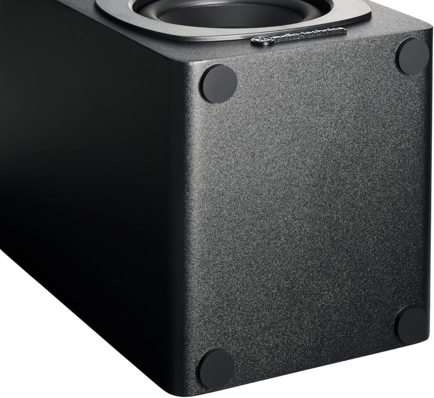 audio-technica AT-SP3X Bluetooth-Lautsprecher (2-Wege aktiv, Bluetooth, Kompaktlautsprecher, schwarz)