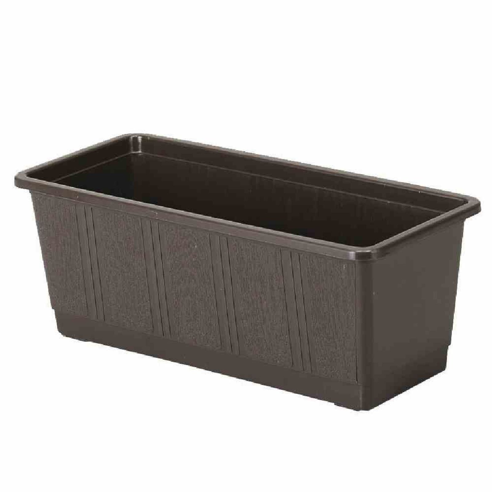 Geli Pflanzkübel Blumenkasten Standard 60 x 17,5 cm braun
