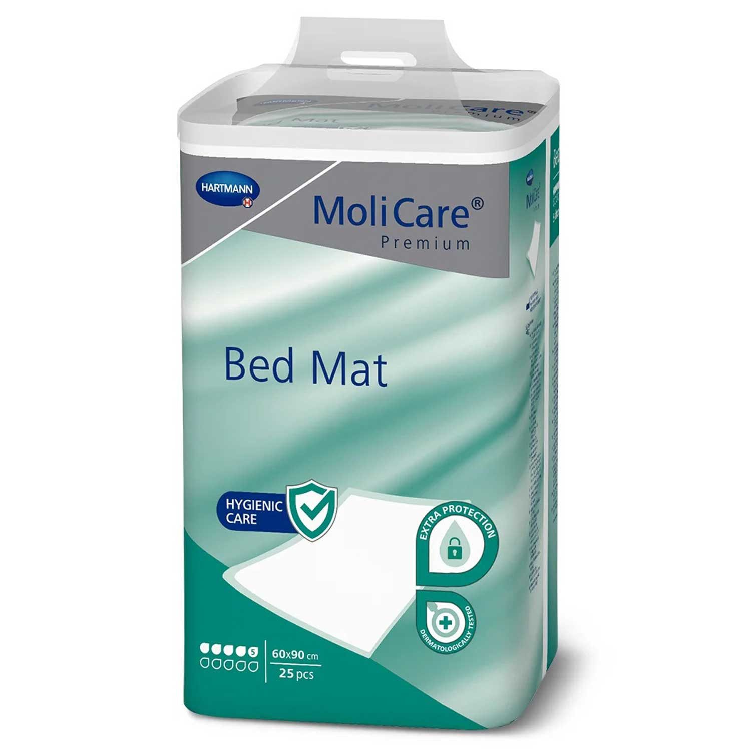 Inkontinenzauflage MoliCare® Premium Bed Mat 5 Tropfen - 60x90 cm 1x25 Stück PAUL HARTMANN AG