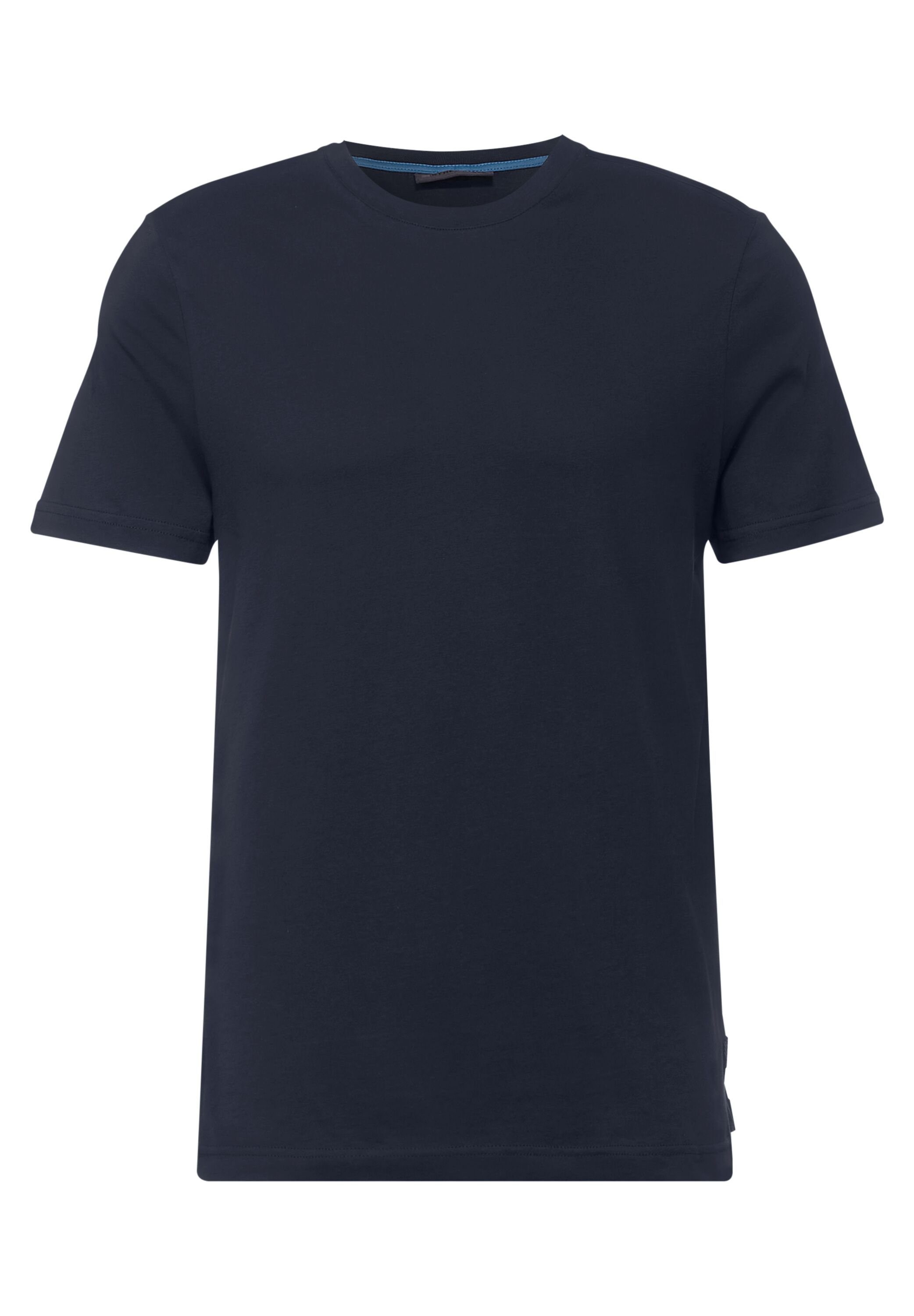 ONE blue STREET T-Shirt deep Rundhalsausschnitt navy MEN
