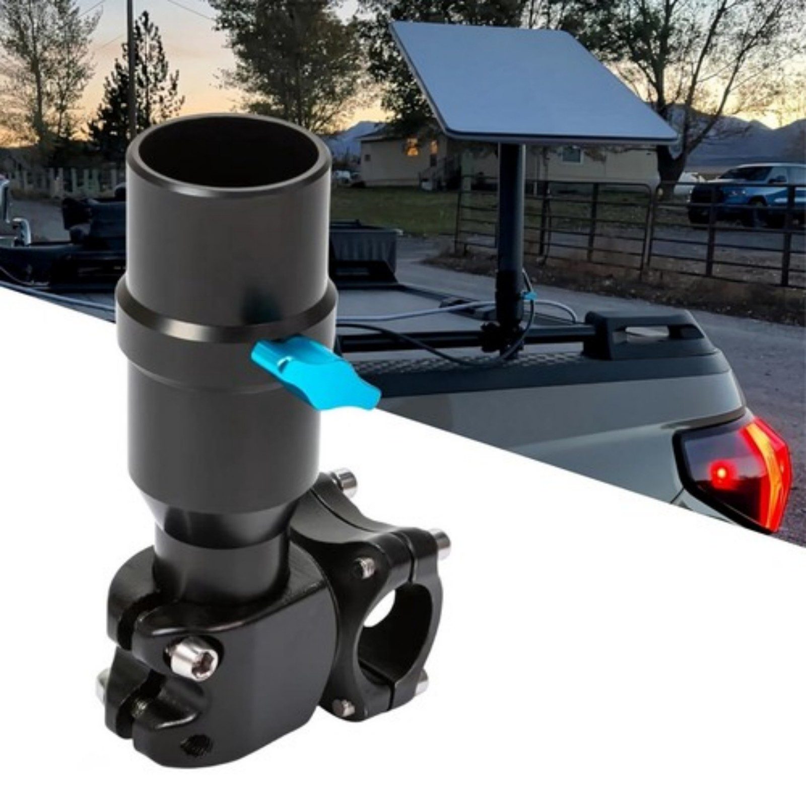 YUBRO-STUDIO SAT-Halterung Starlink Gen 2 Montageschelle Auto Wohnmobil rostfrei Montage