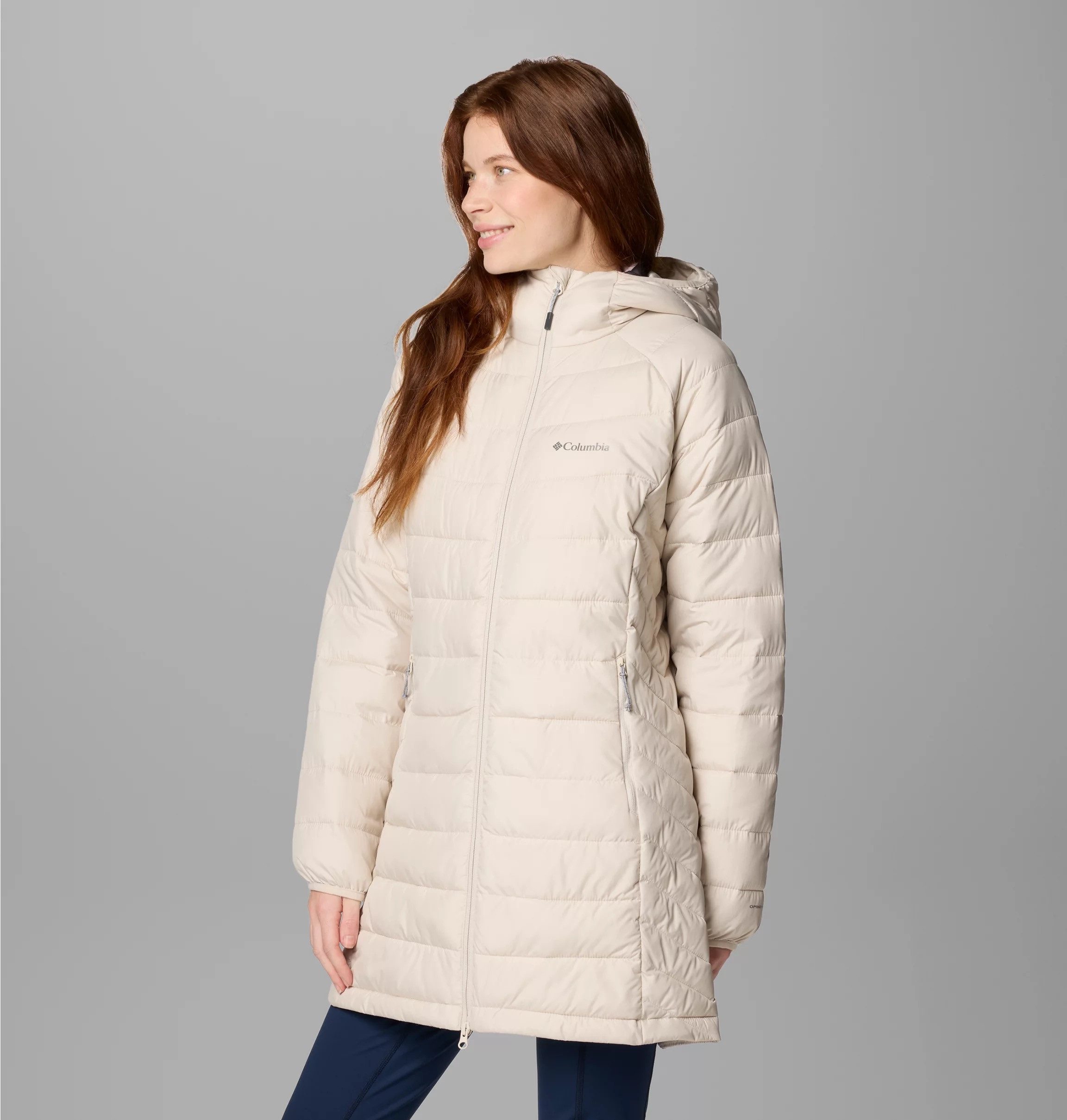 Columbia Steppmantel Powder Lite II Mid Jacket mit 2-Wege-Reißverschluss, wärmeisolierende Wattierung, aus Polyester – Bild 2 von 5