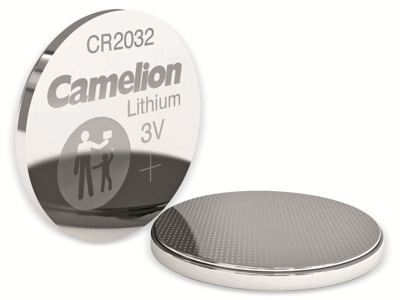 Camelion CAMELION Knopfzelle, CR2032, Lithium, 3 V, 220mAh Knopfzelle