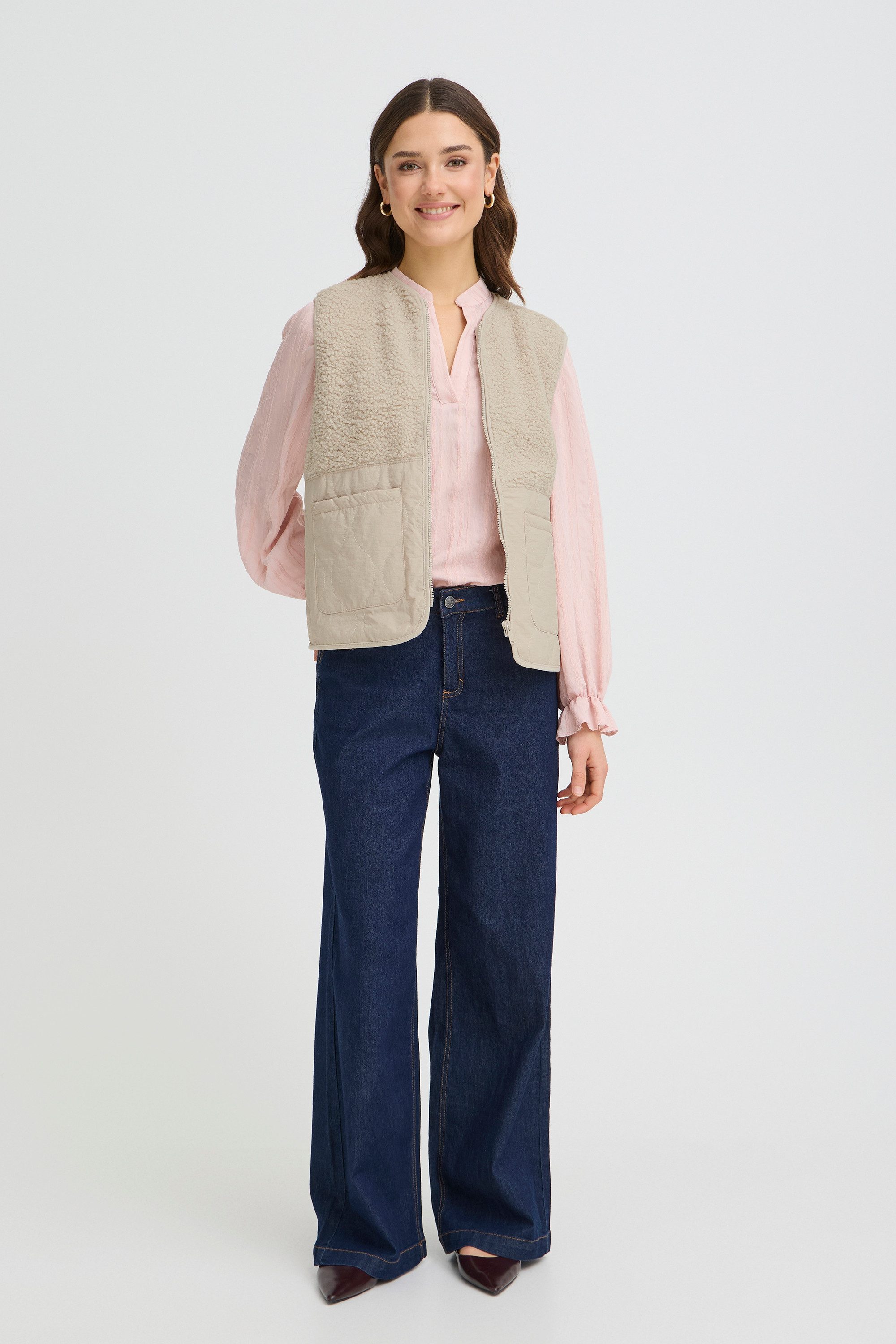 fransa Shirtweste Weste FRMIKALA