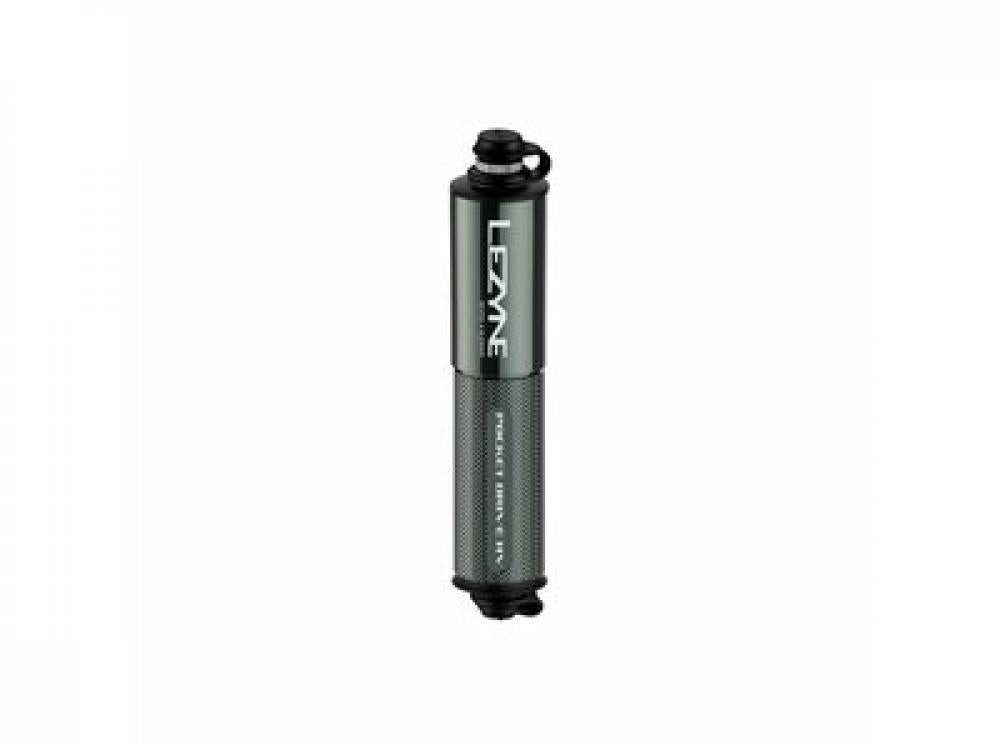 Lezyne Fahrradpumpe LEZYNE, Pumpen, Minipumpe, Pocket Drive HV CNC, hellgrau-glänzend, 90P