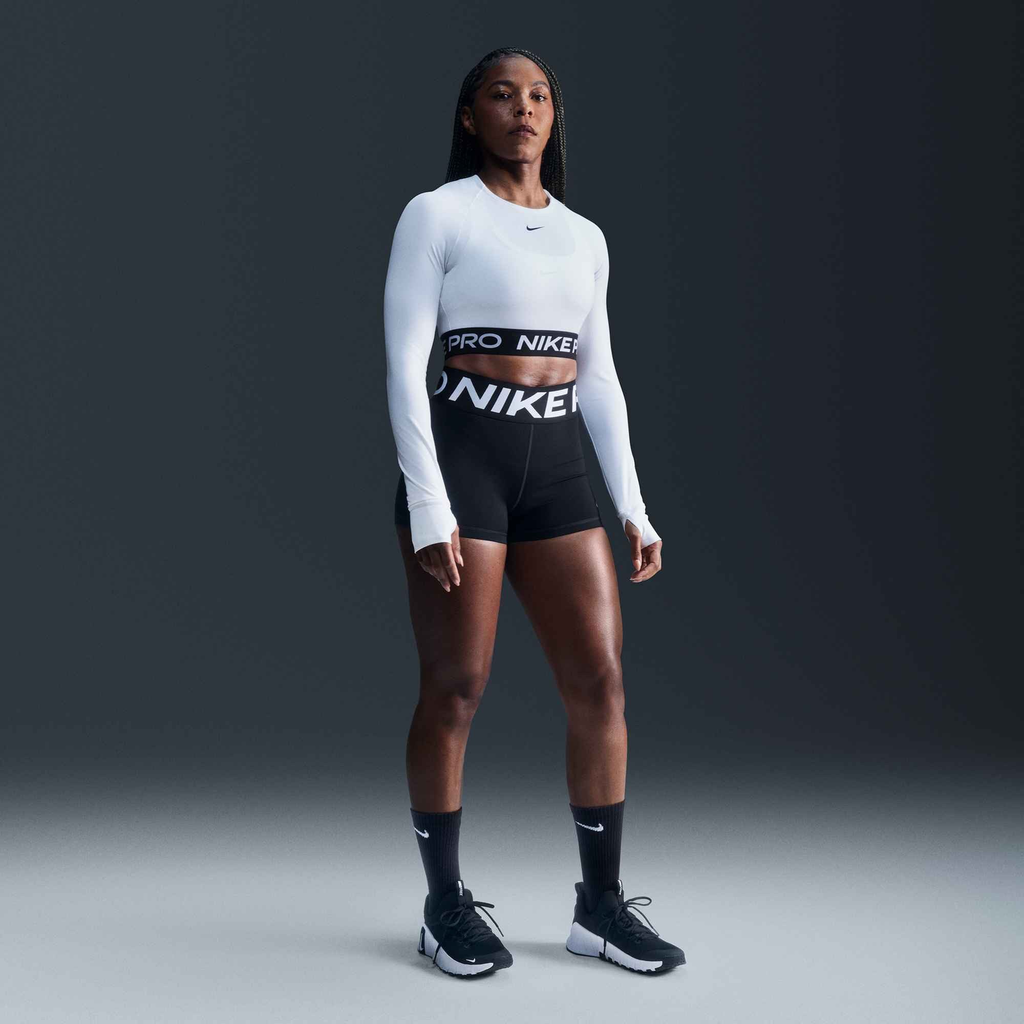 Nike Trainingstights W NP SCULPT DF HR 3IN SHORT sportlicher Stil, bequeme Passform, für Erwachsene