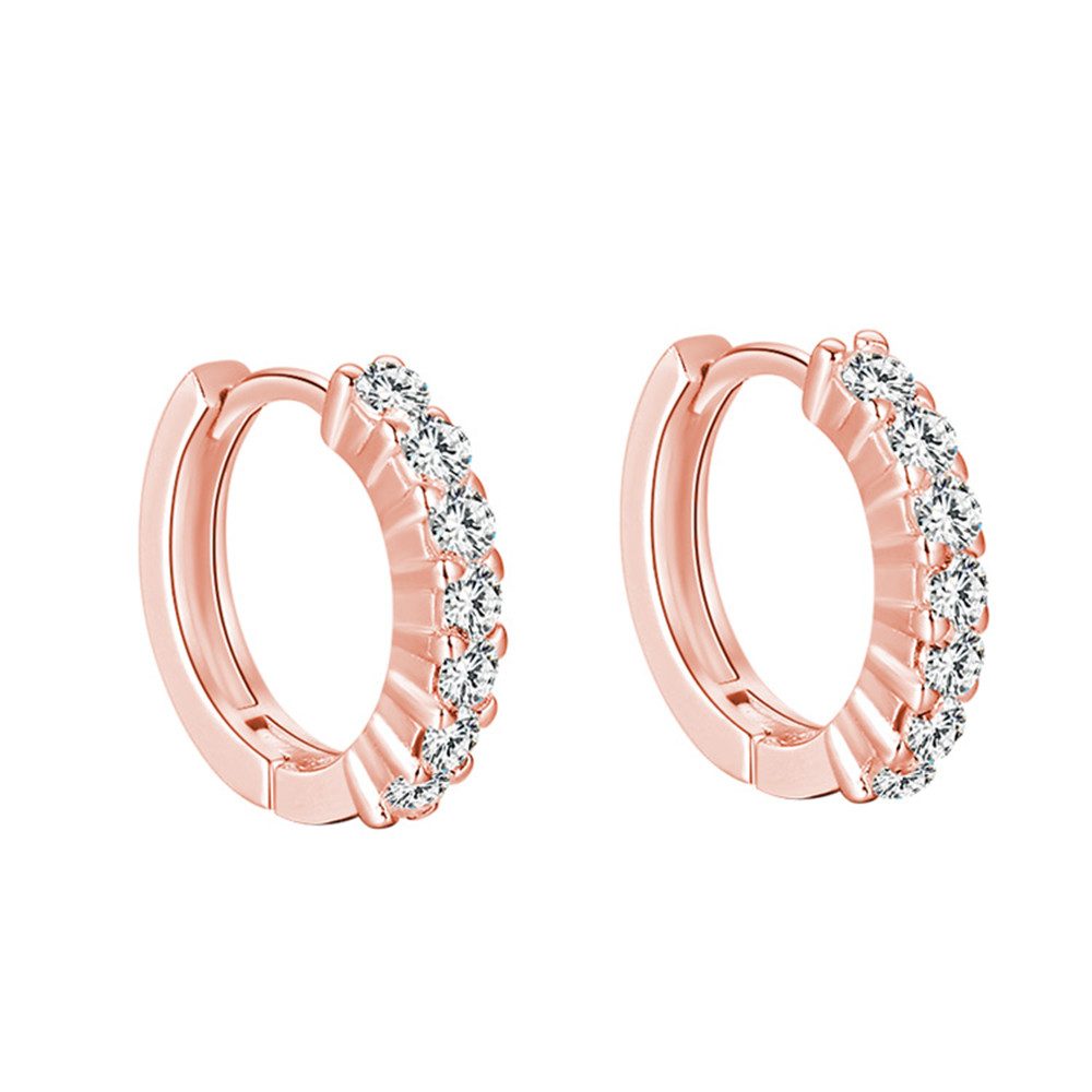 Lisandra Scott Paar Creolen Ohrringe geriffelt aus 925 Sterling Silber mit günstig online kaufen