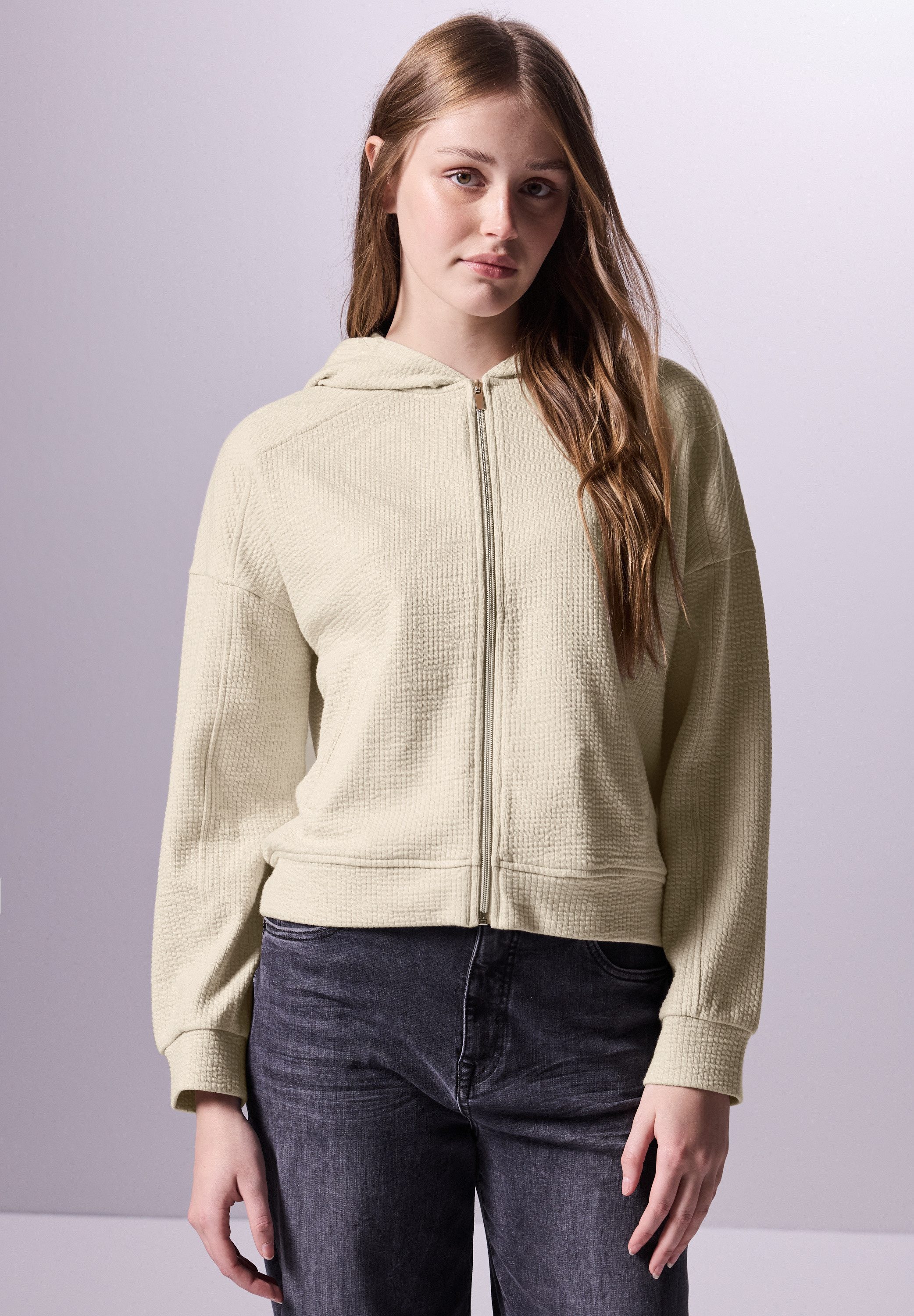 STREET ONE STUDIO Cardigan aus Baumwolle günstig online kaufen