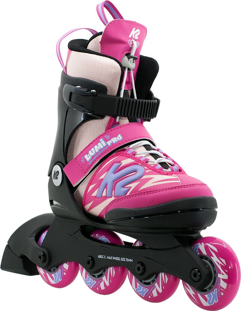 Inlineskates K2 LUMI PRO Kinder Inline Skate pink