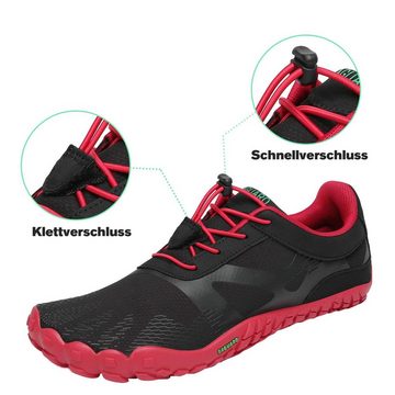 SAGUARO Sport Sommer Barfußschuh (5mm Sohlenstärke, Nullabsatz, bequem, leicht, atmungsaktiv, rutschfest) Minimalschuhe Laufschuhe Sport-Schuhe Jogging Sneaker Trail-Running