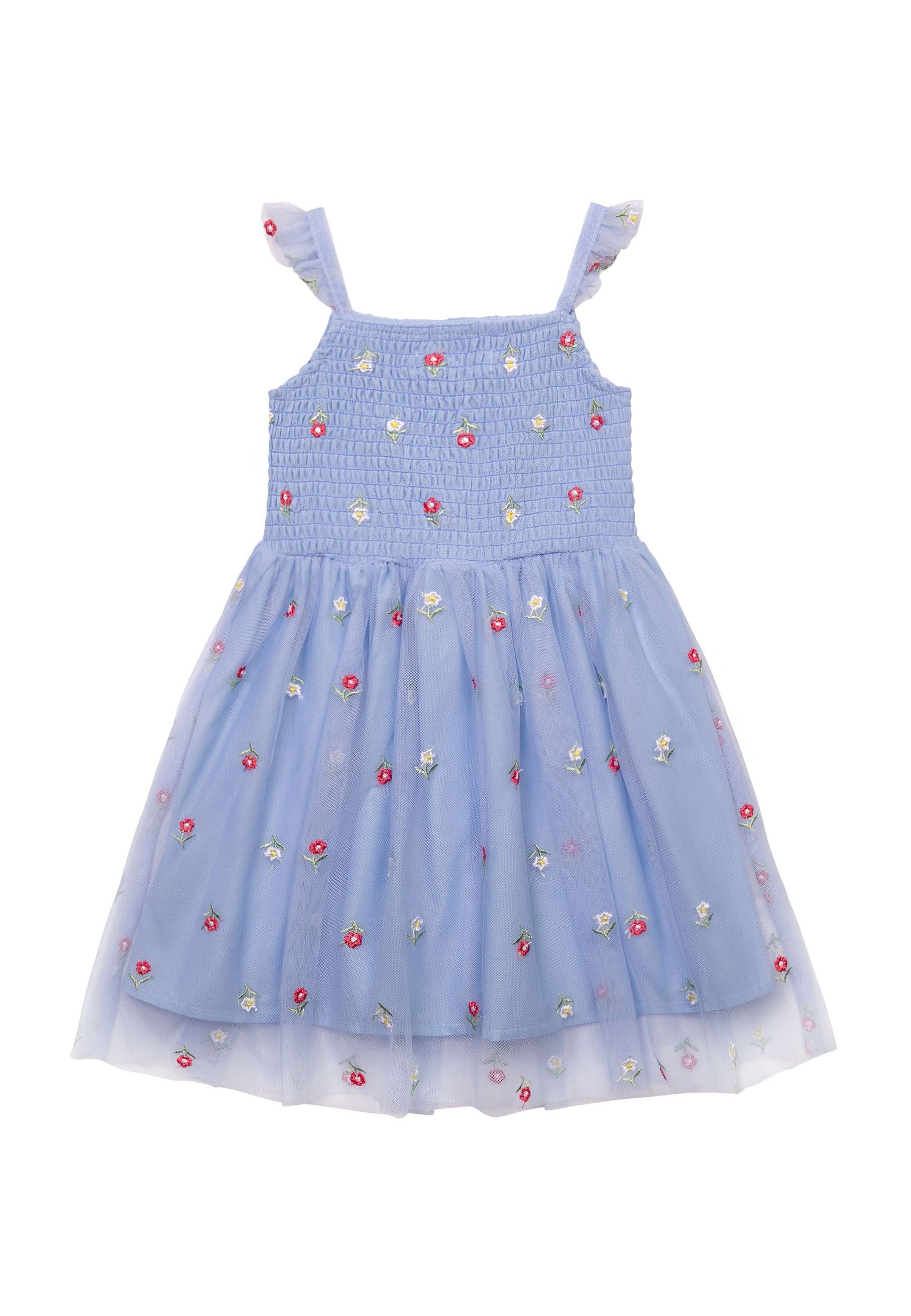 MINOTI Sommerkleid Kleid mit Trägern (1y-8y)