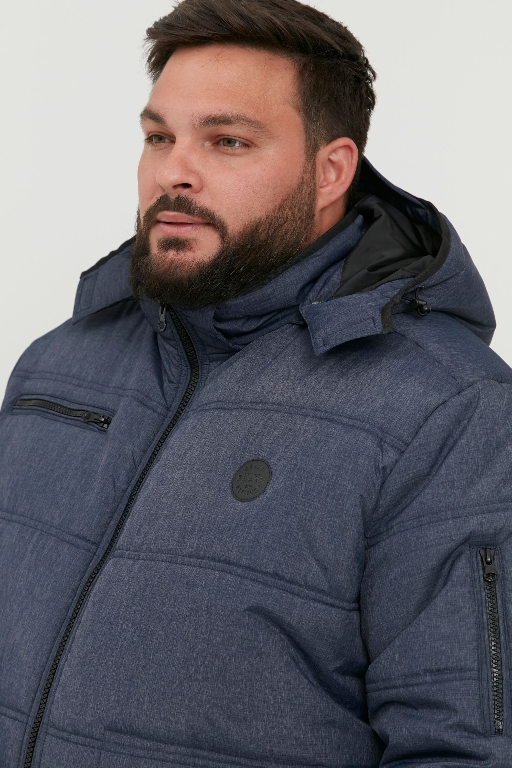 Blend Winterjacke BHBoris Big & Tall (1-St) Wärmende Winterjacke in großen Größen