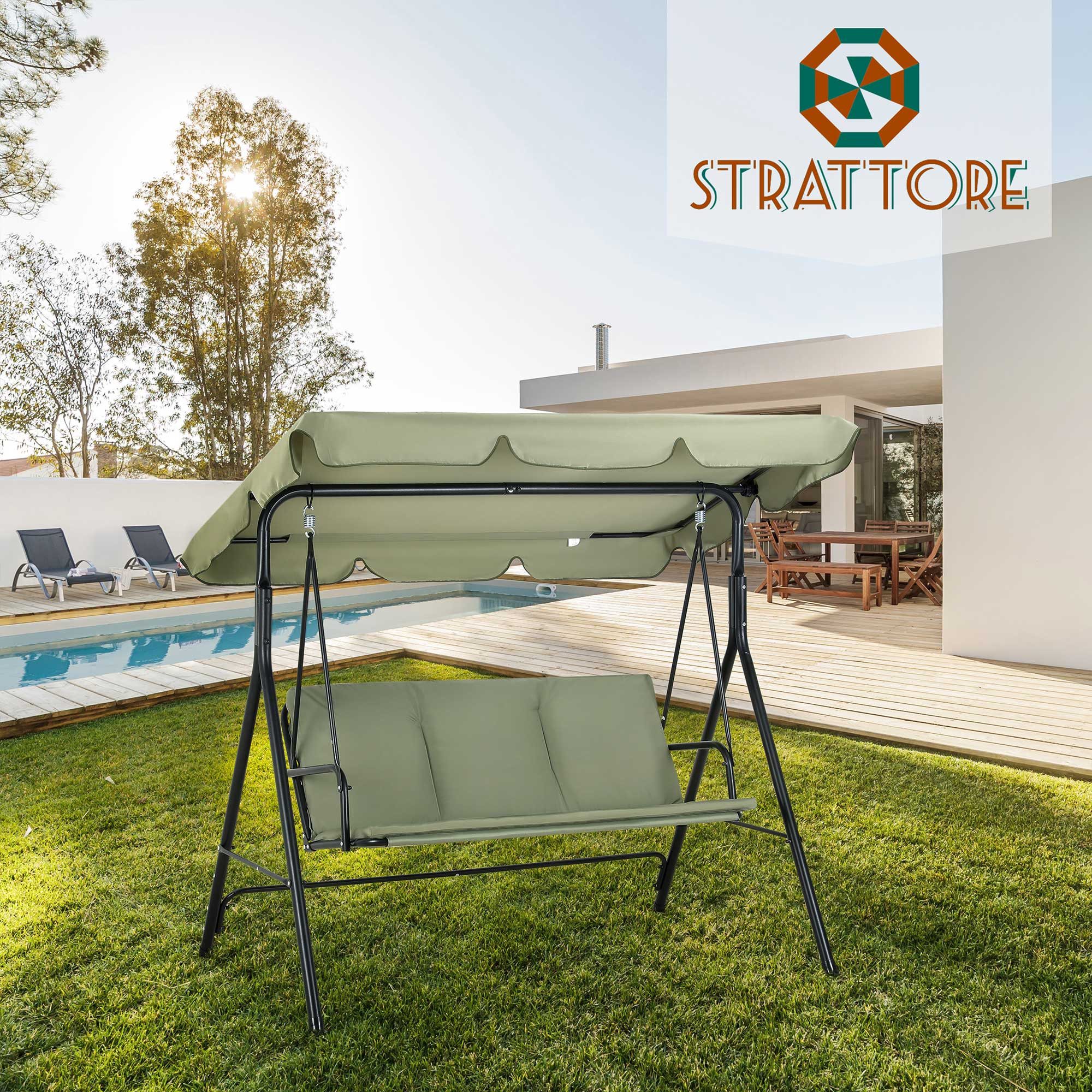 Strattore Hollywoodschaukel Hollywoodschaukel Gartenschaukel Gartenliege 17 günstig online kaufen