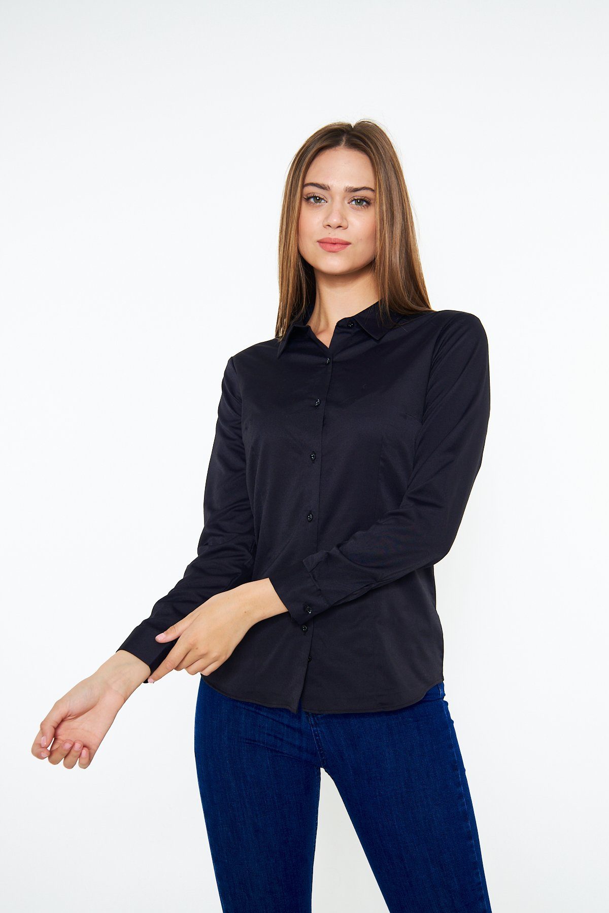 Bruno Barella Hemdbluse Slim Fit Hemdbluse günstig online kaufen