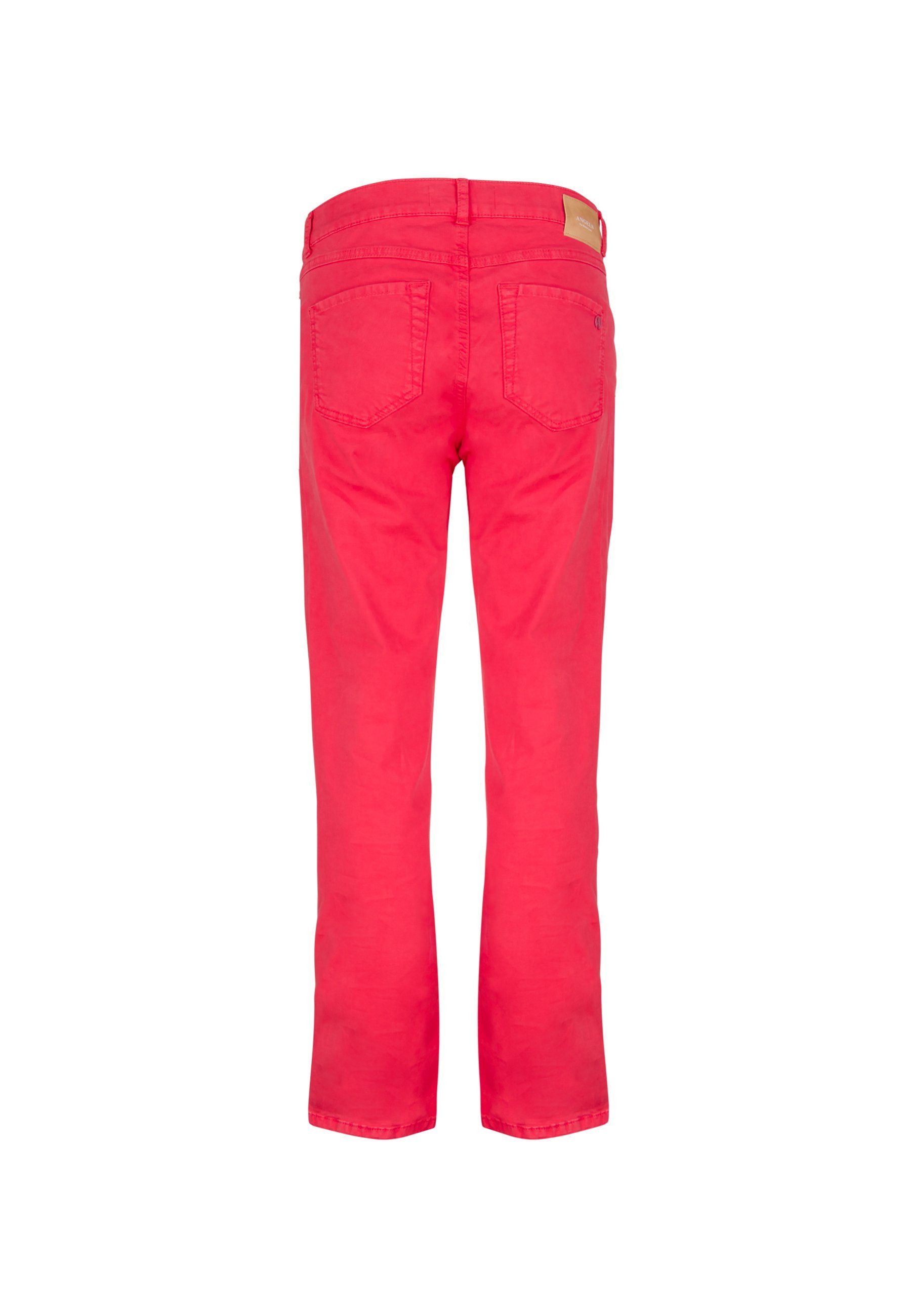 Denim mit ANGELS Jeans Ton-in-Ton-Nähte Cici Straight-Jeans pink Coloured