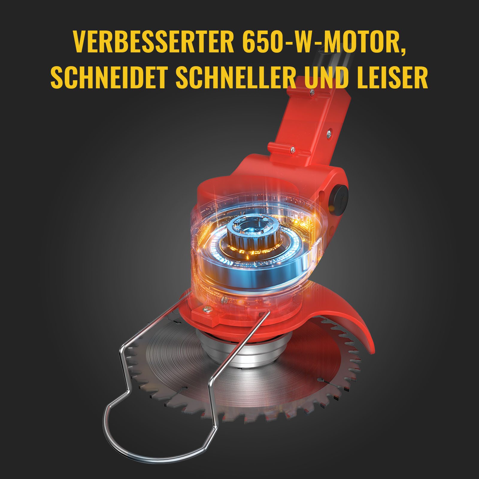 CONENTOOL Akku-Rasentrimmer mit verstellbarem Teleskopstiel, (Set, günstig online kaufen