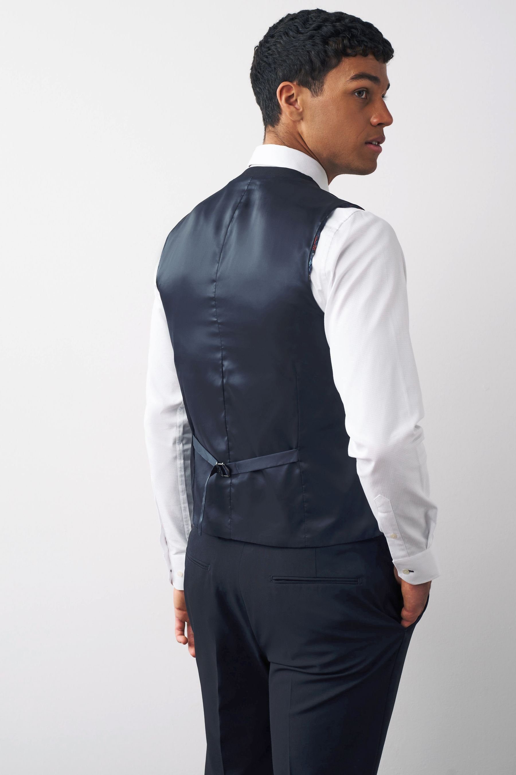 Next Anzugweste Motionflex Regular Fit Stretch-Weste (1-tlg)