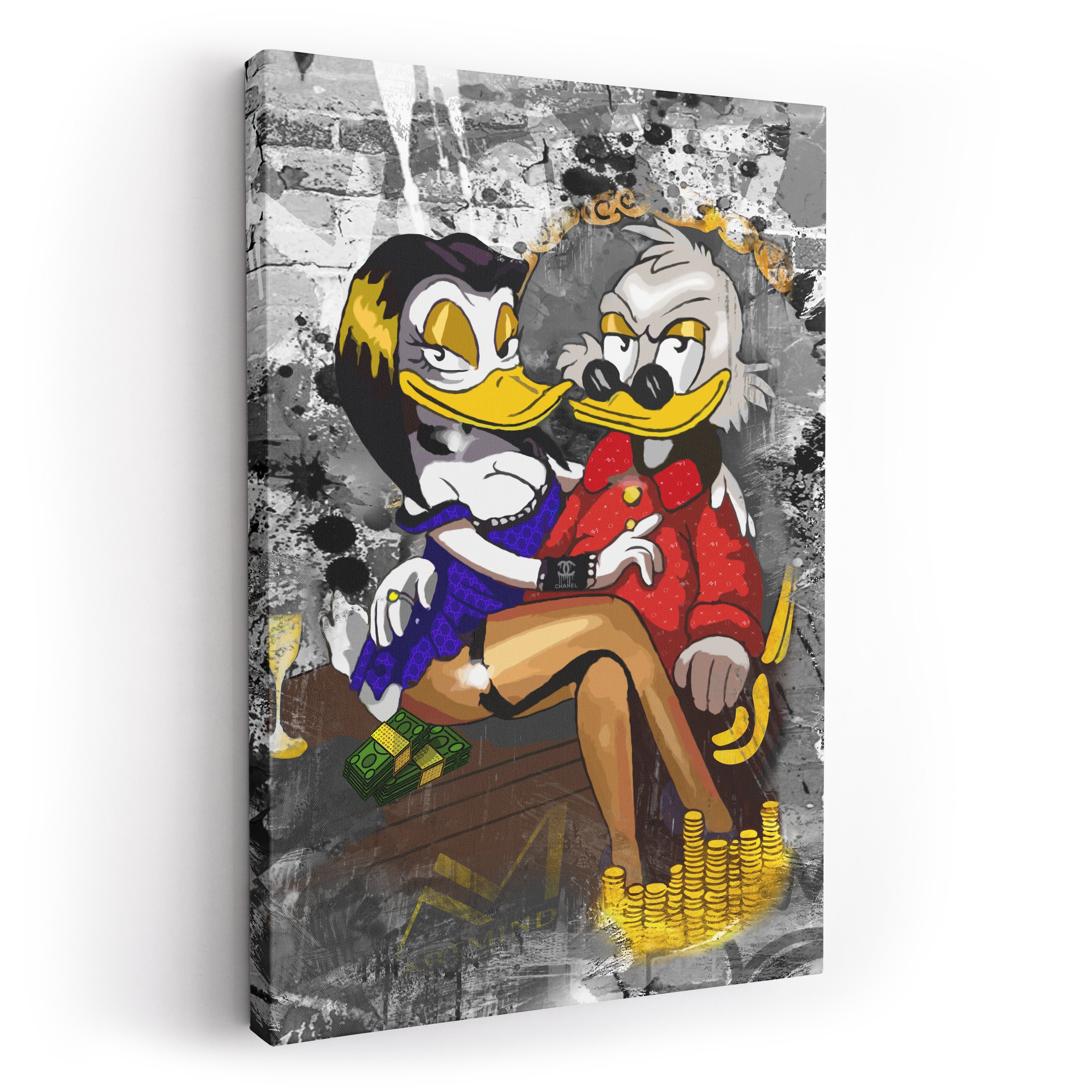 ArtMind XXL-Wandbild DAGOBERT BOSS, Premium Wandbilder als Poster
