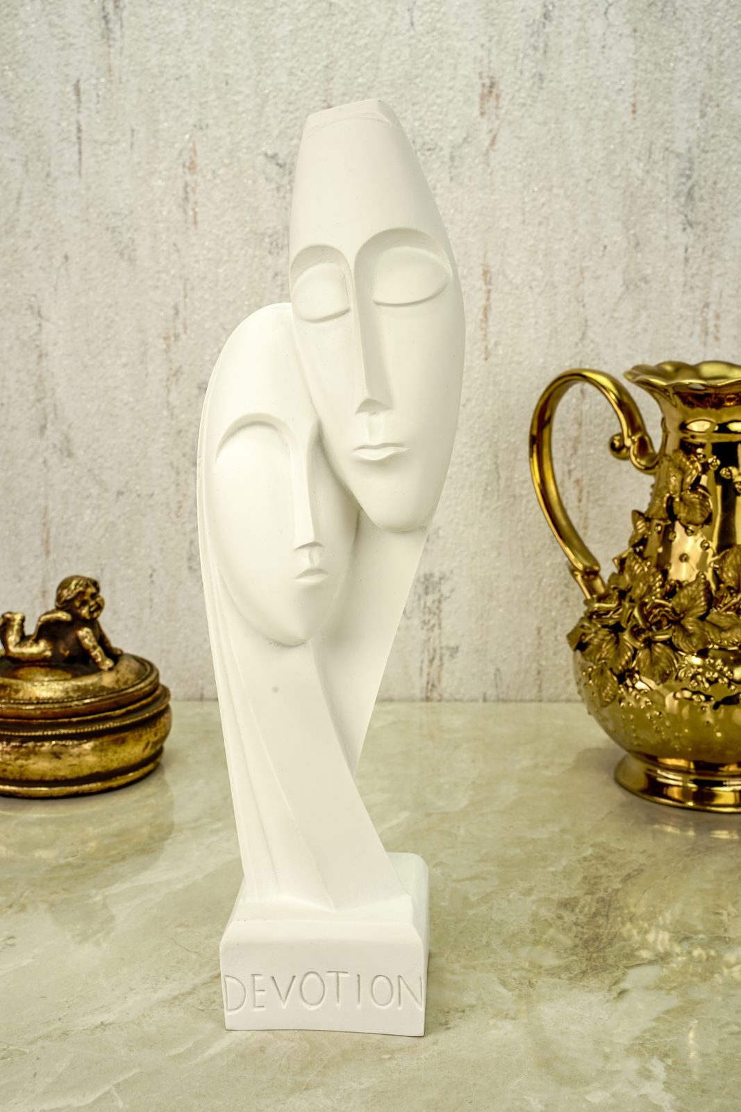 Kremers Schatzkiste Dekofigur Alabaster Figur Devotion günstig online kaufen