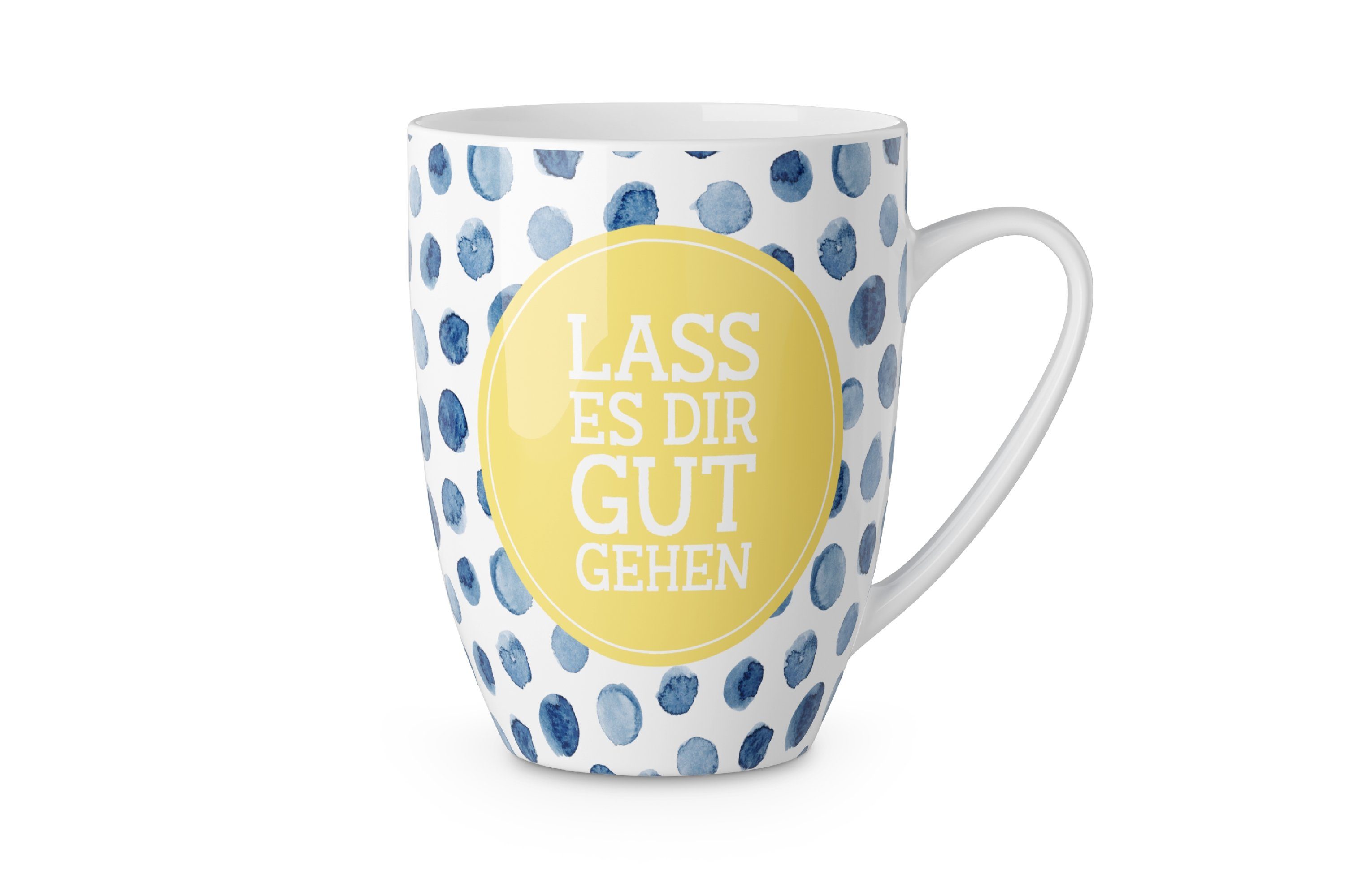 La Vida Tasse Kaffeetasse Kaffeebecher Teetasse Tasse Becher für dich la vida L., Material: Keramik Bunt
