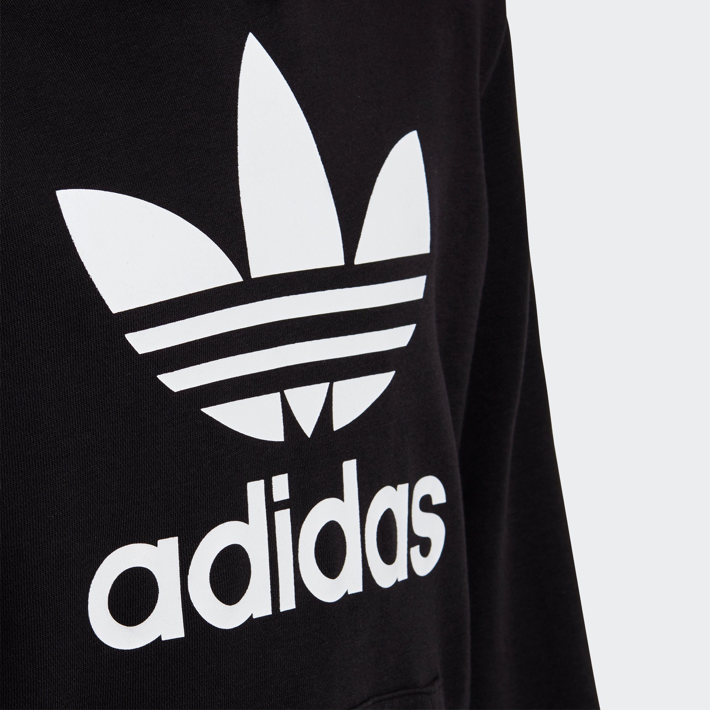adidas Originals Kapuzensweatshirt TREFOIL HOODIE Hoodie, Kapuzenpullover mit großem Logoprint