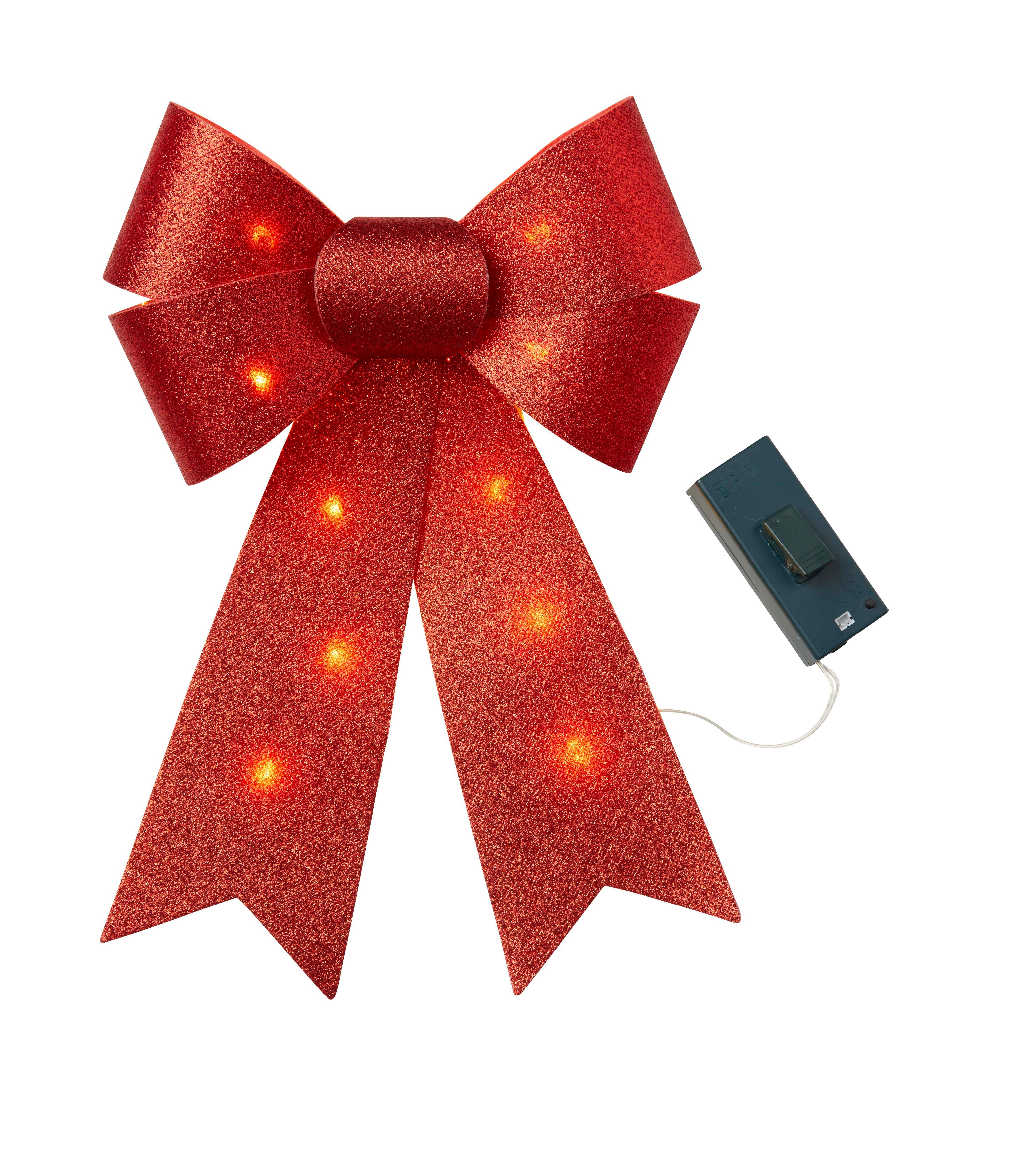 Northpoint Weihnachtsbaumkugel mit Befestigungsclip und Timerfunktion 3000K