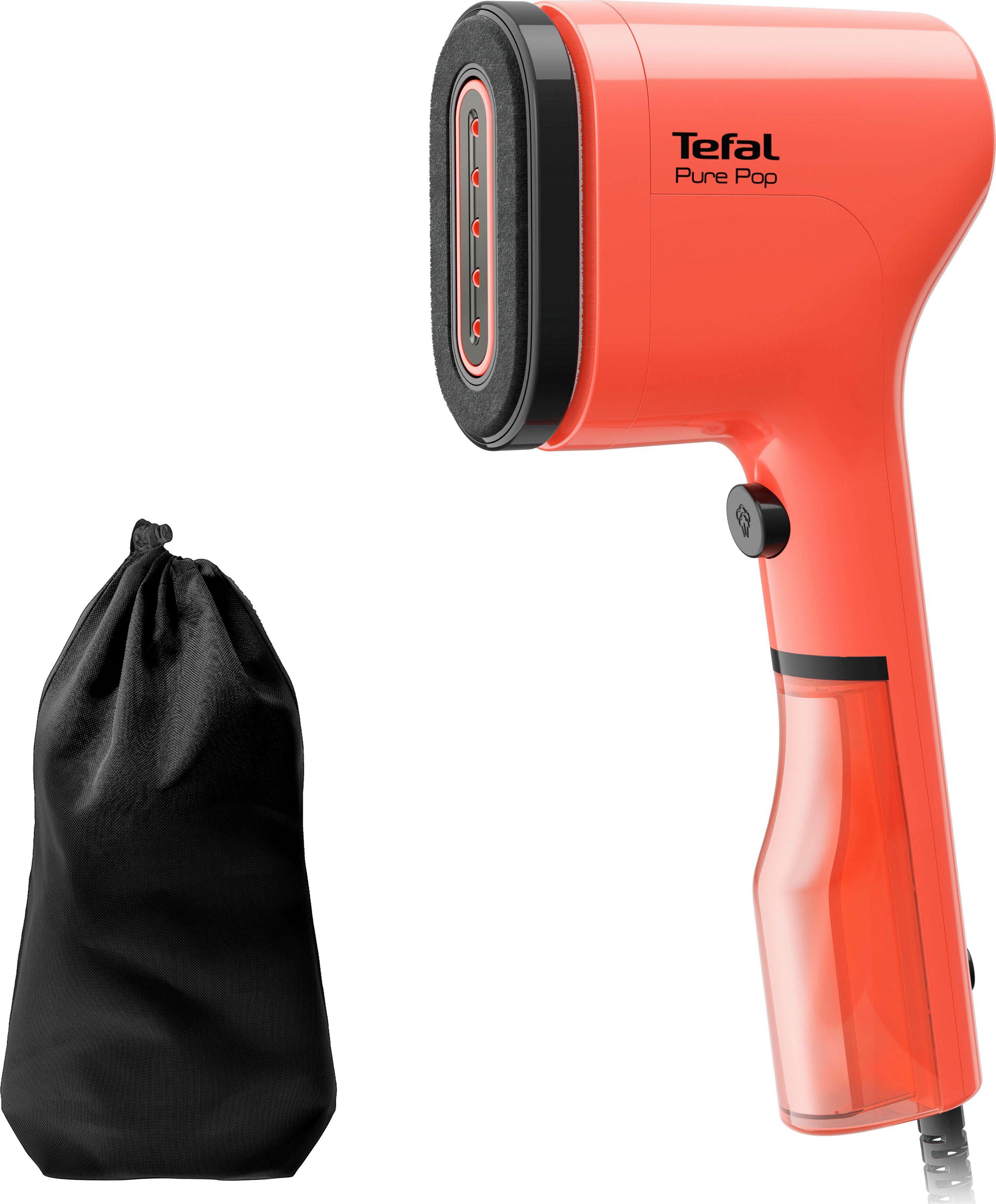 Tefal Dampfbürste Pure Pop, 1300 W, entfernt bis zu 99,99% der Viren/Bakterien/Keime