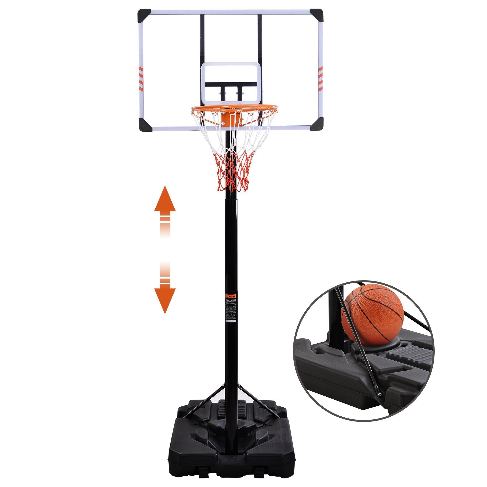 Basketballständer Basketballkorb Basketballanlage Outdoor Korbanlage mit Ständer 