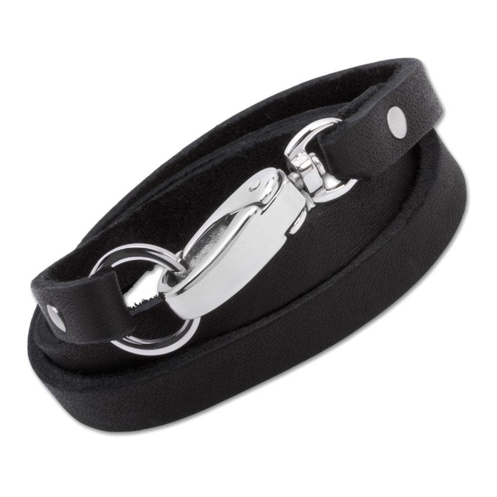 Unique Lederarmband Armband Leder LB0066 (Länge: 58cm)