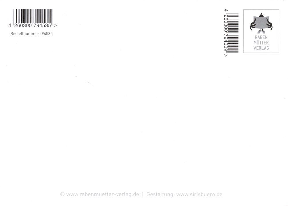Thumbnail - Postkarte "Rabenmüttertipp: Einen Ratschlag? Es gibt keinen ..."